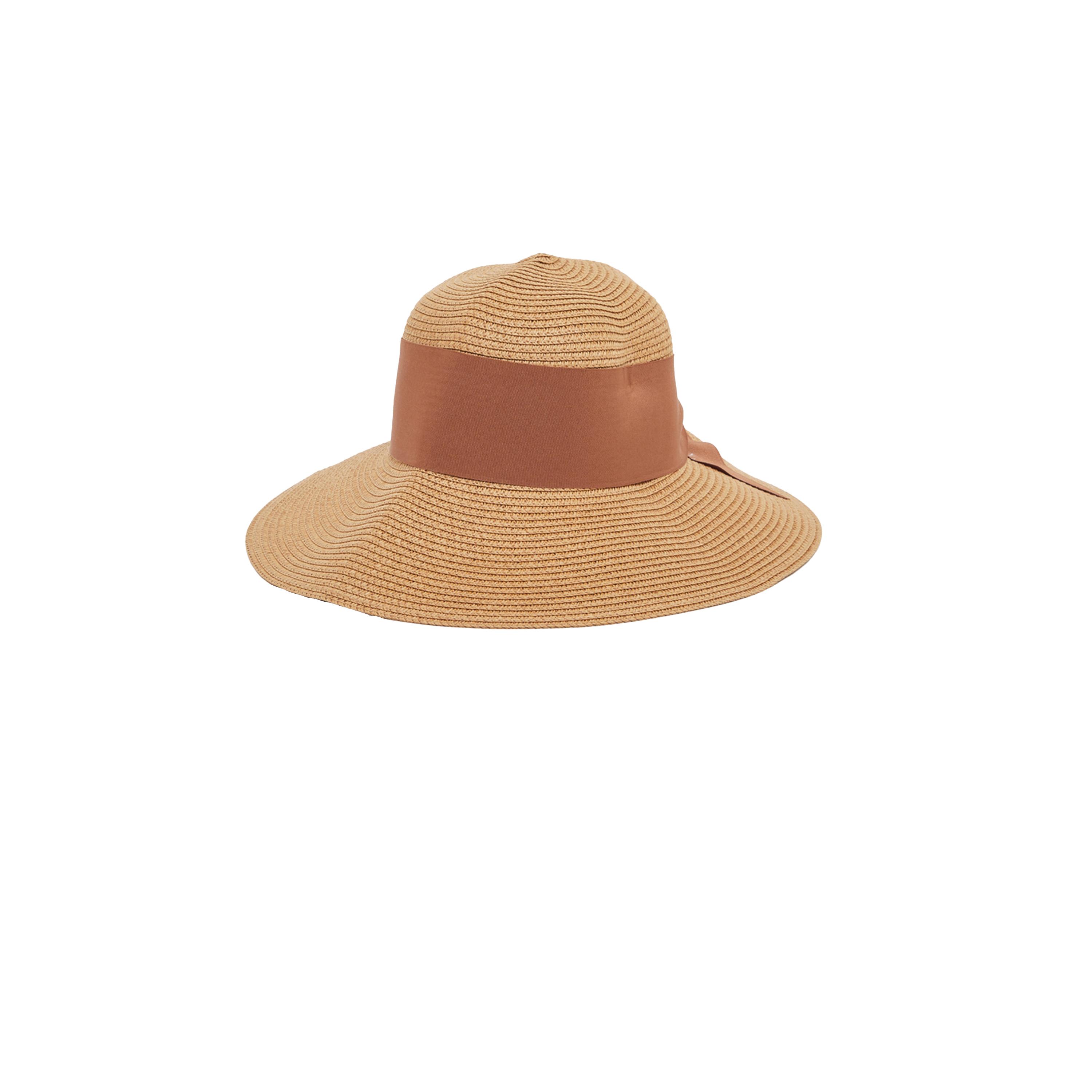 Styli Ribbon Detail Straw Hat-women-clothingaccessories-capsandhats-image-1