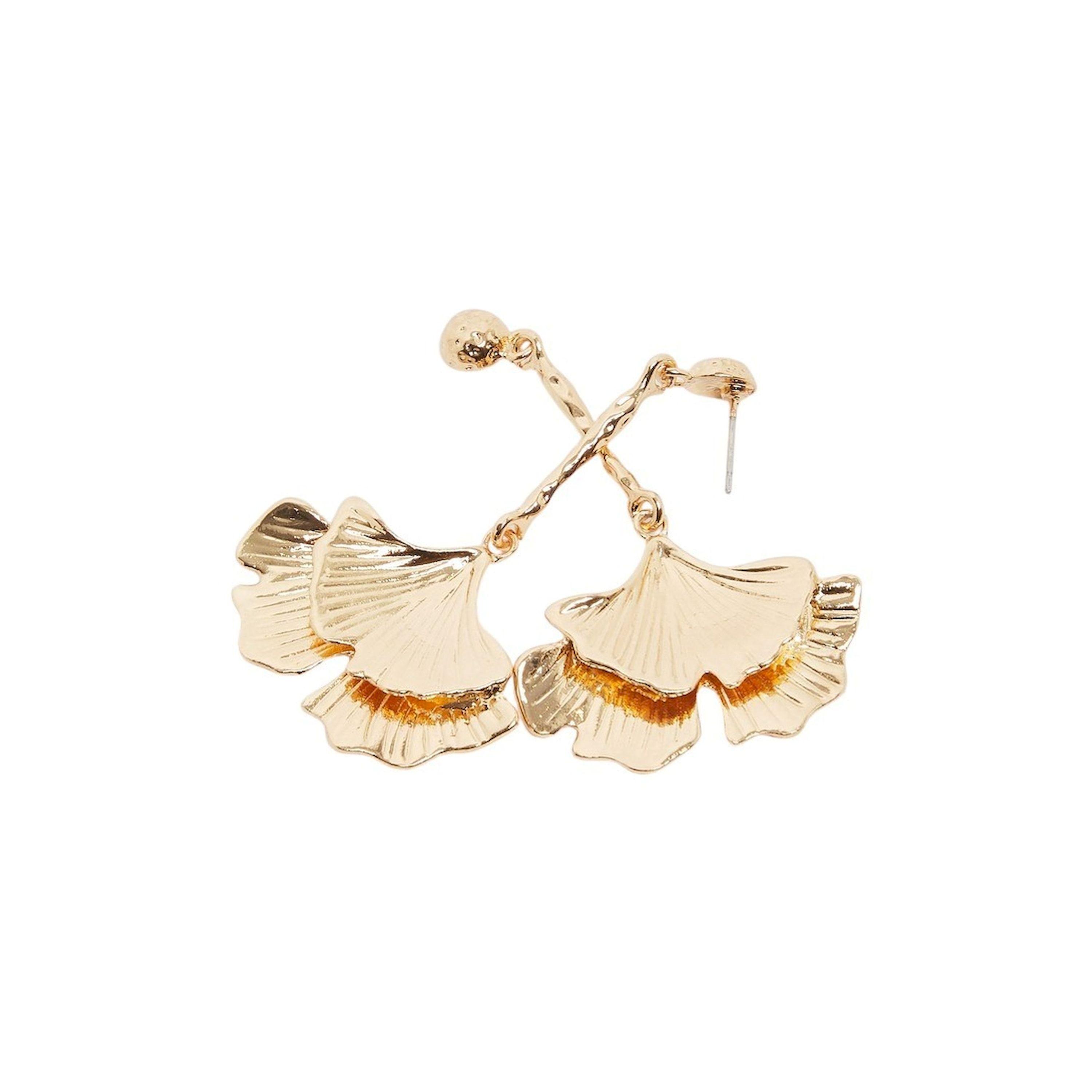 ستايلي - أقراط متدلية على شكل ورقة شجر-women-watchesandjewellery-jewellery-earrings-image-1