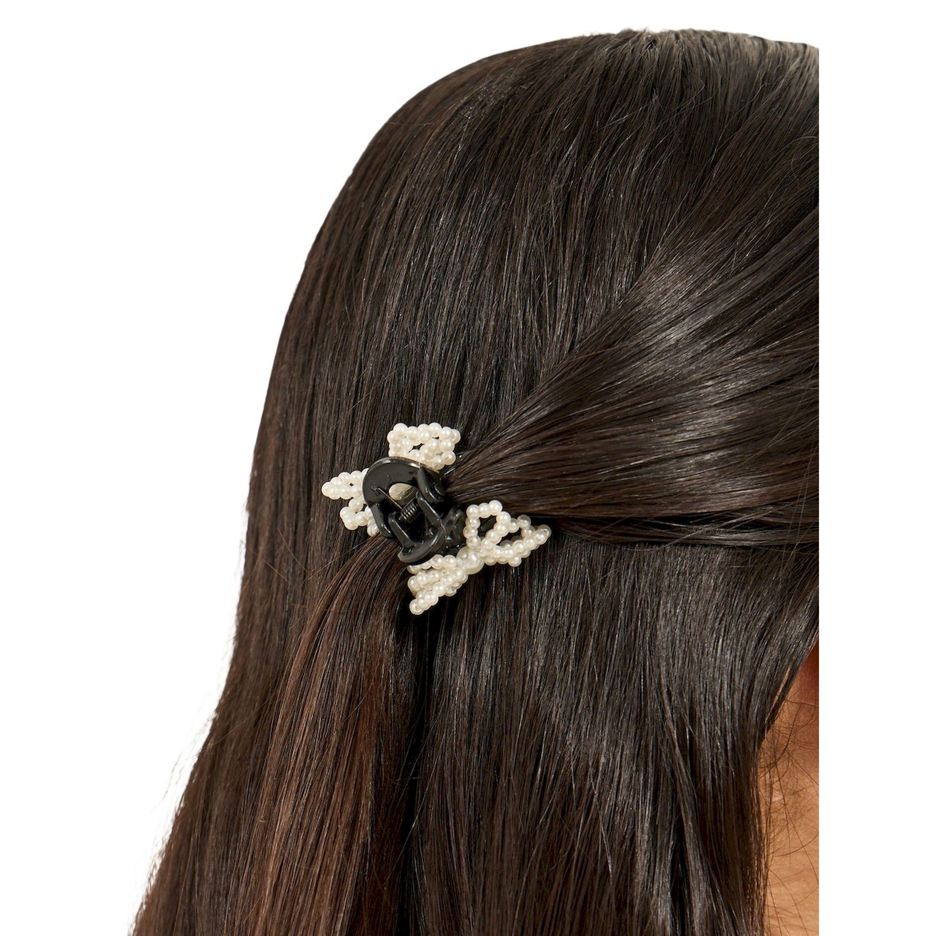 ستايلي -  مجموعة من قطعتين مشبك شعر من اللؤلؤ الصناعي-women-hairaccessories-clips-image-2