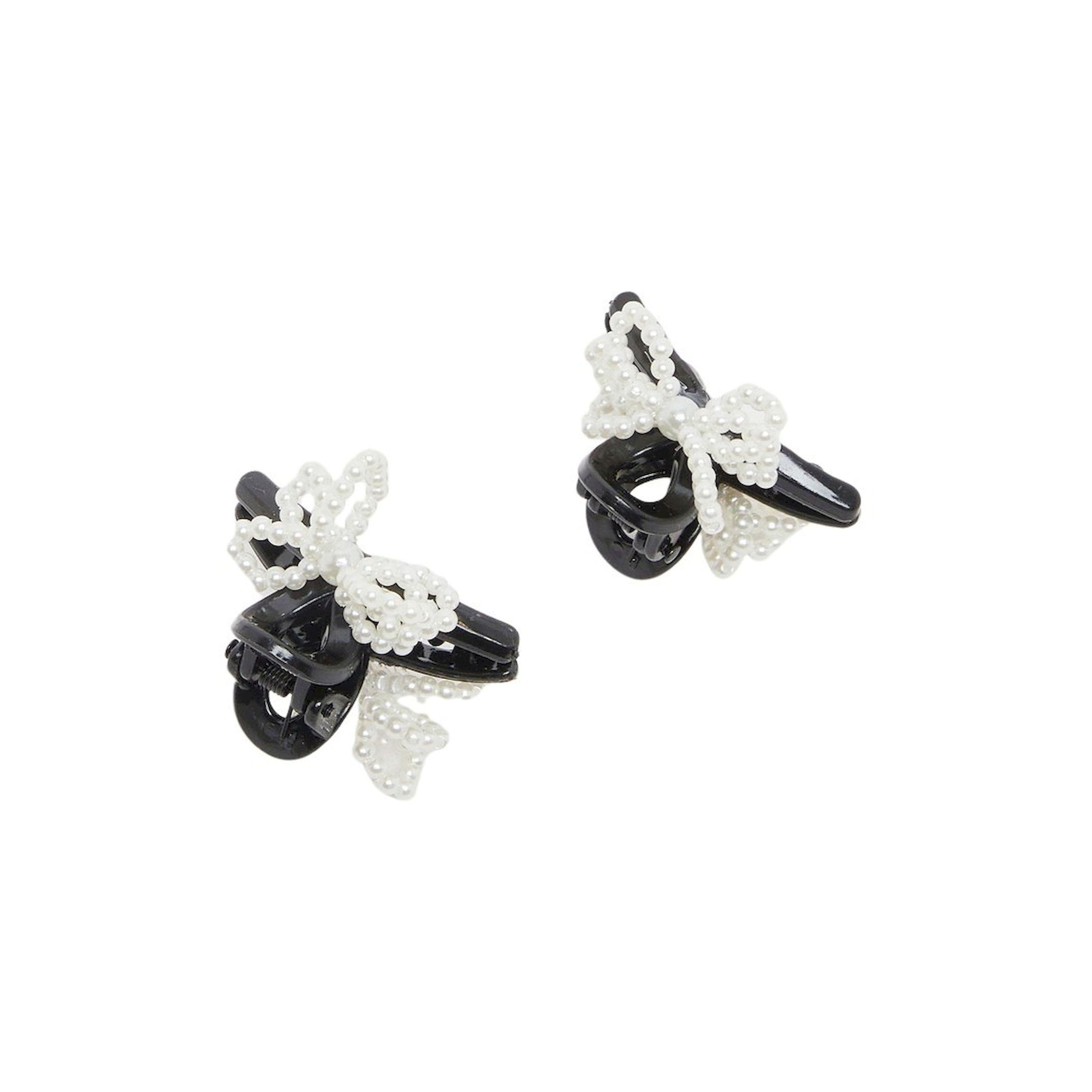 ستايلي -  مجموعة من قطعتين مشبك شعر من اللؤلؤ الصناعي-women-hairaccessories-clips-image-3