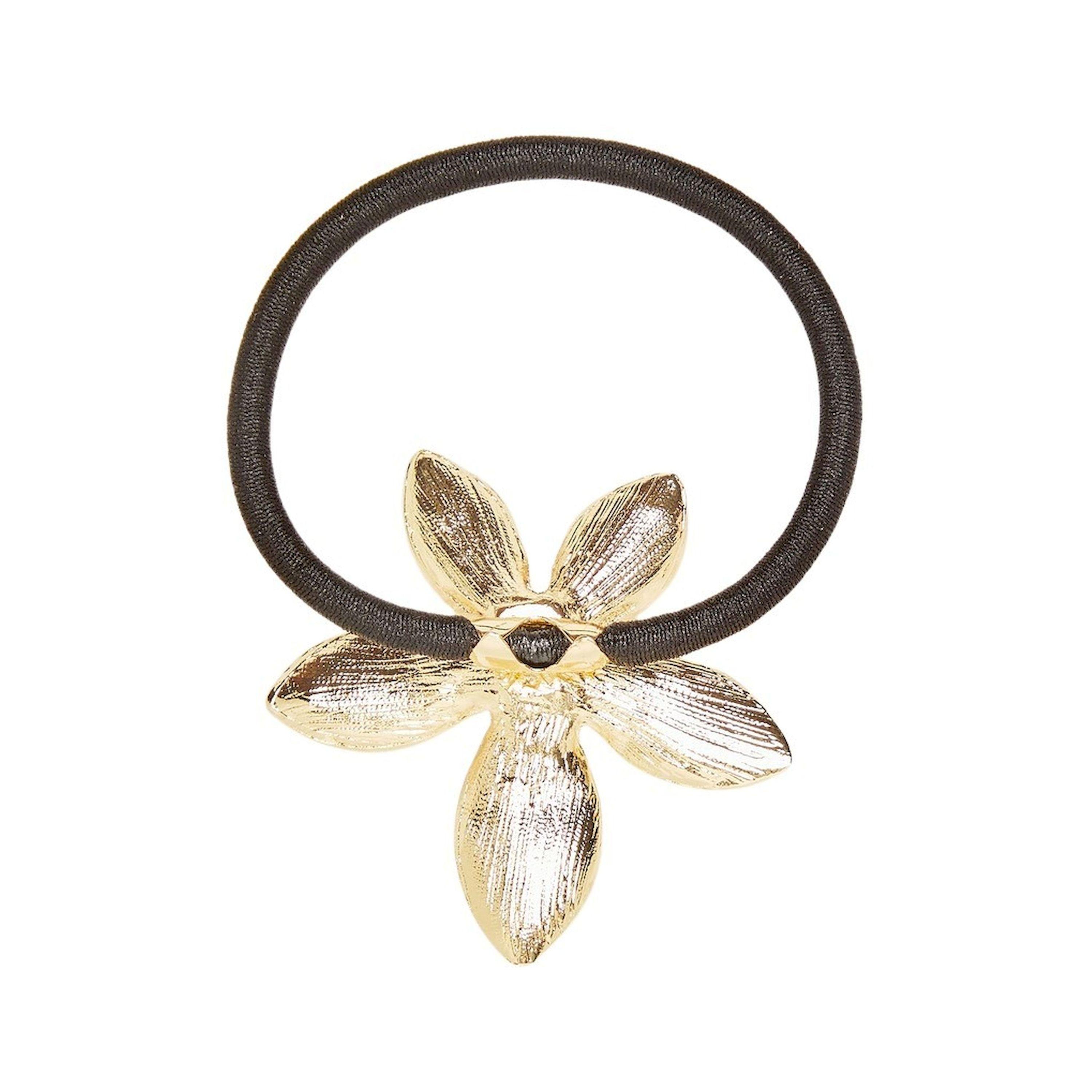 Styli Floral Accent Hair Tie-women-winterwear-scarves-image-3