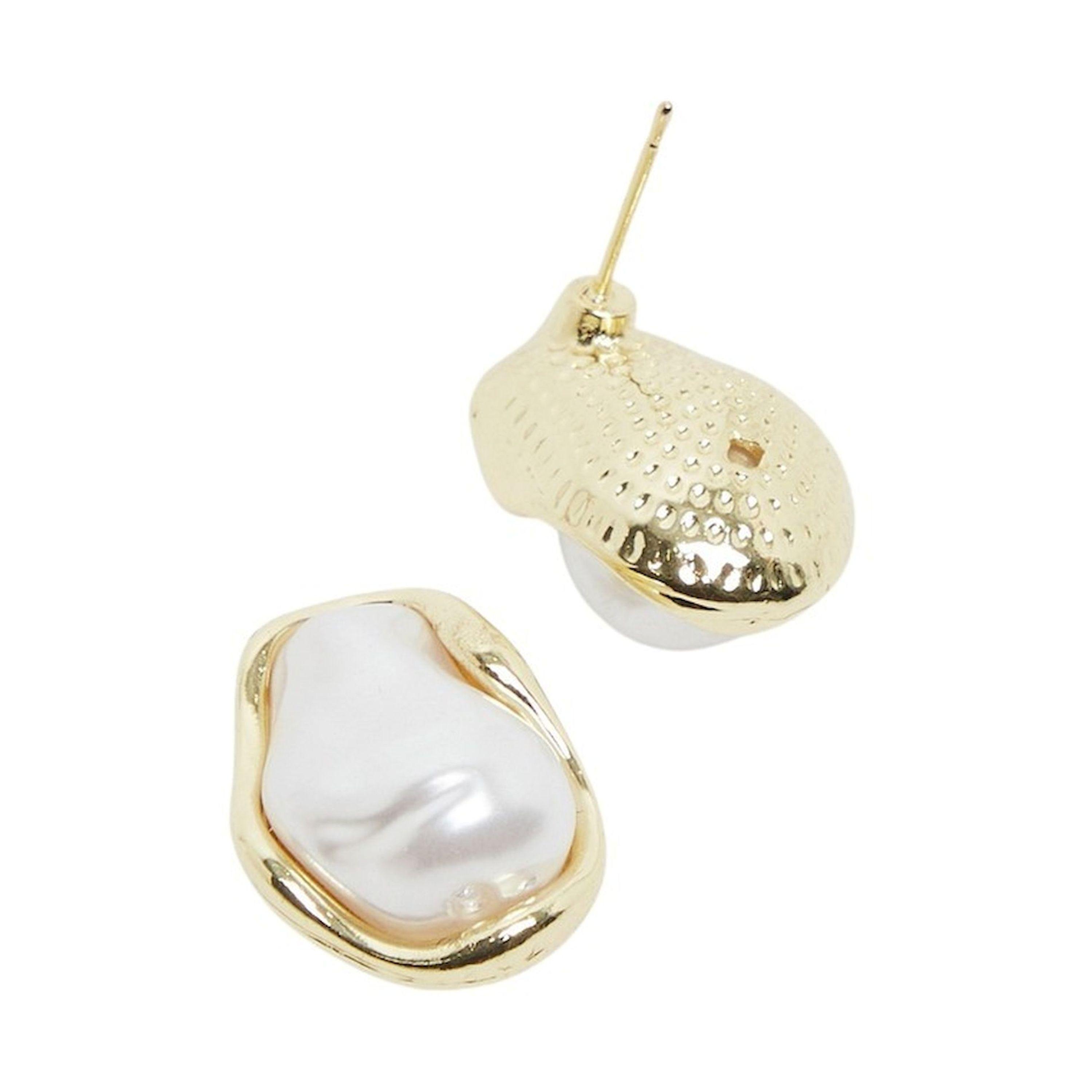 ستايلي - أقراط لؤلؤ صناعي كبيرة-women-watchesandjewellery-jewellery-earrings-image-3