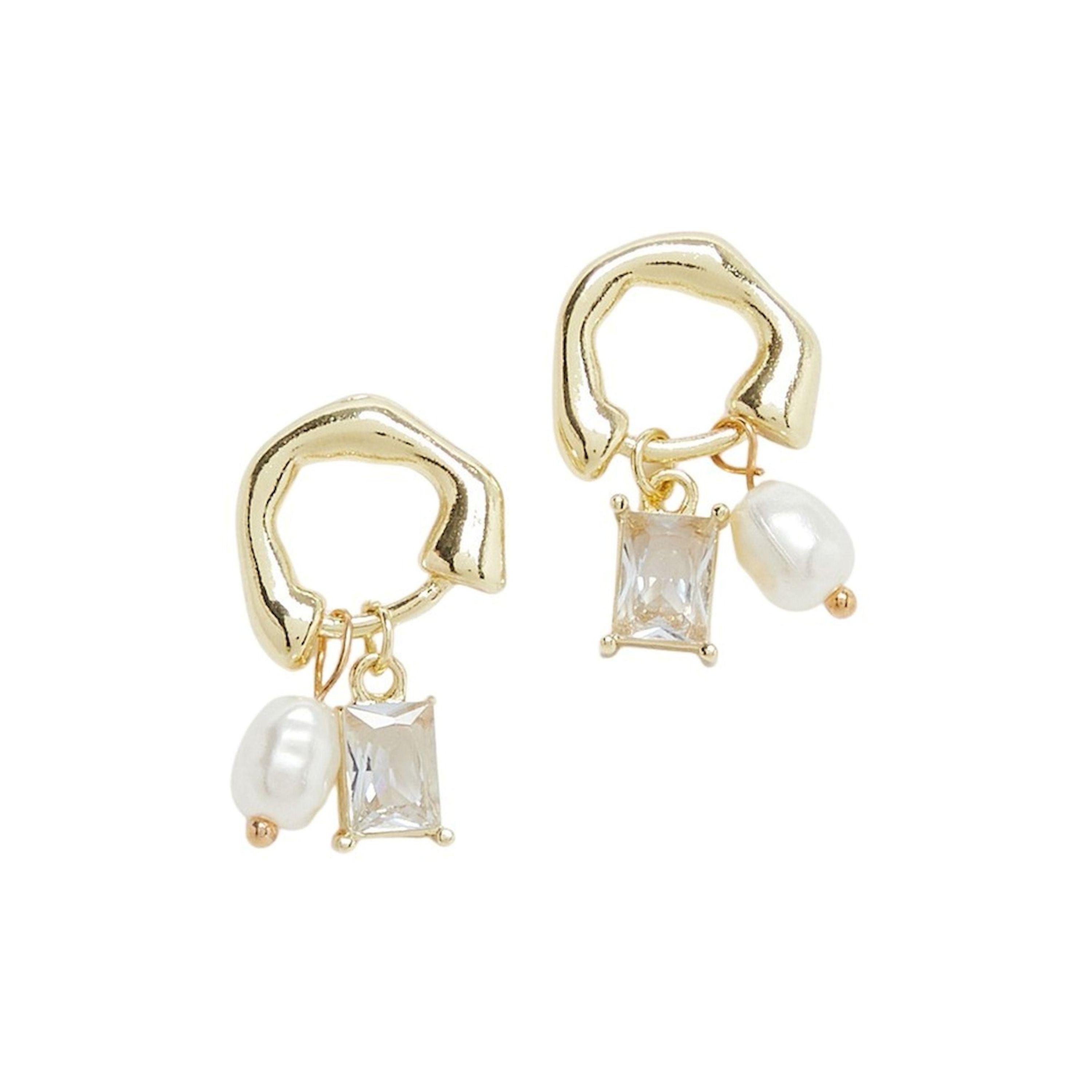 Styli Two Drop Casual  Earrings-women-watchesandjewellery-jewellery-earrings-image-1