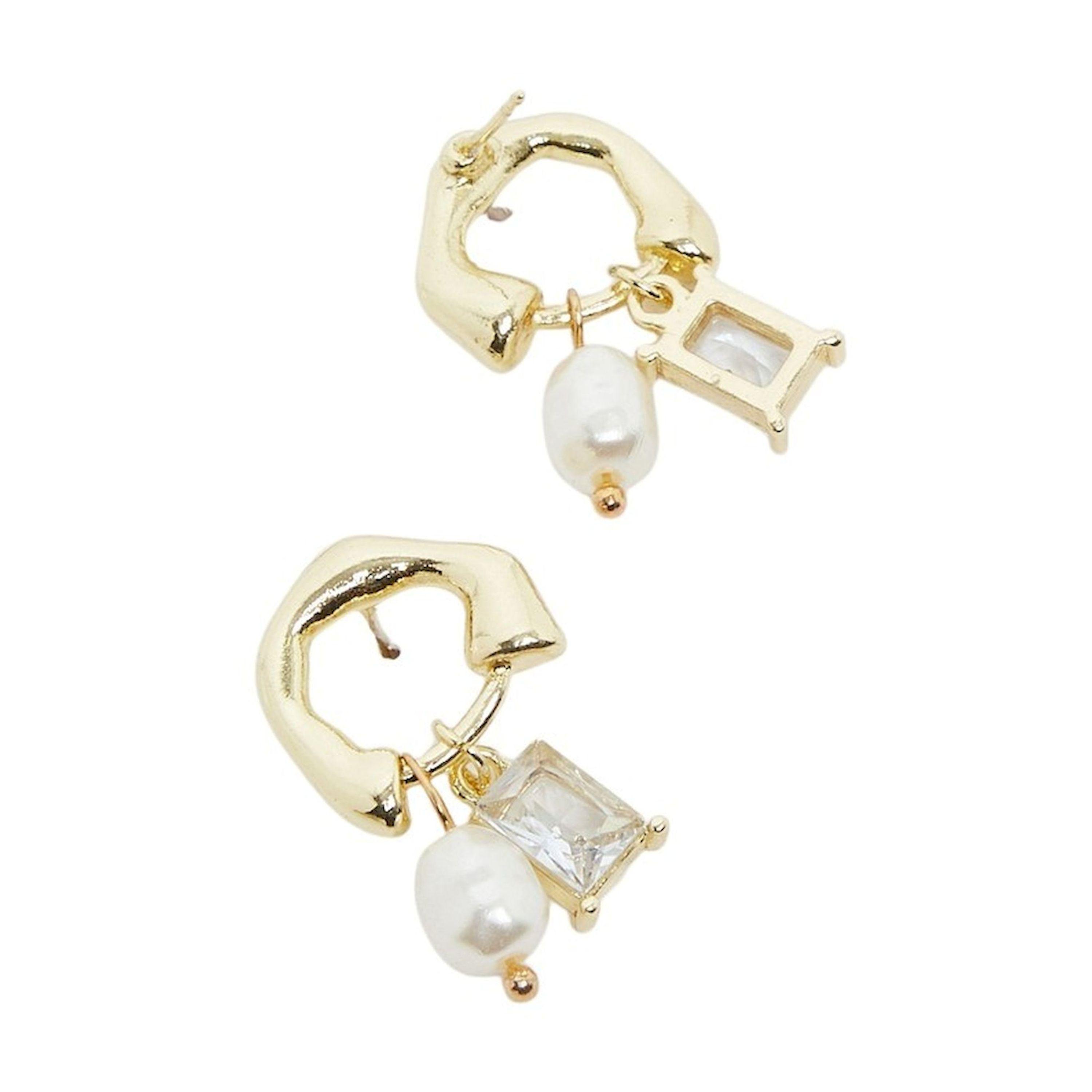 Styli Two Drop Casual  Earrings-women-watchesandjewellery-jewellery-earrings-image-2
