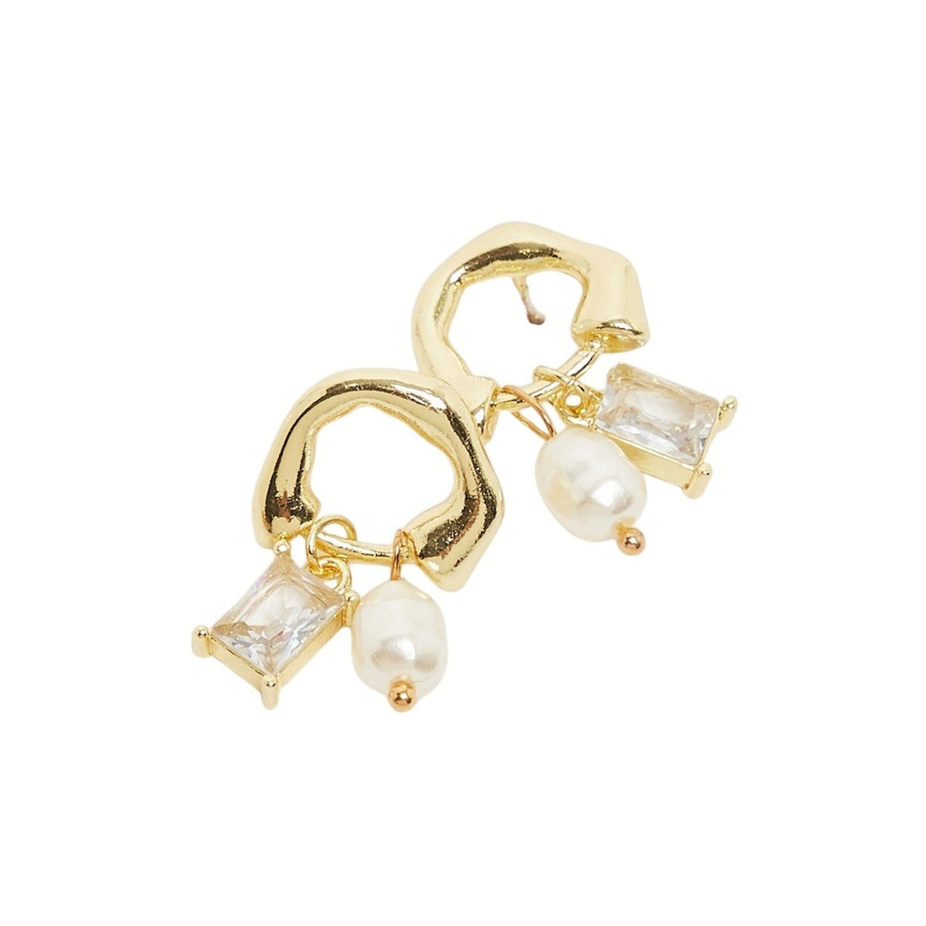 Styli Two Drop Casual  Earrings-women-watchesandjewellery-jewellery-earrings-image-3