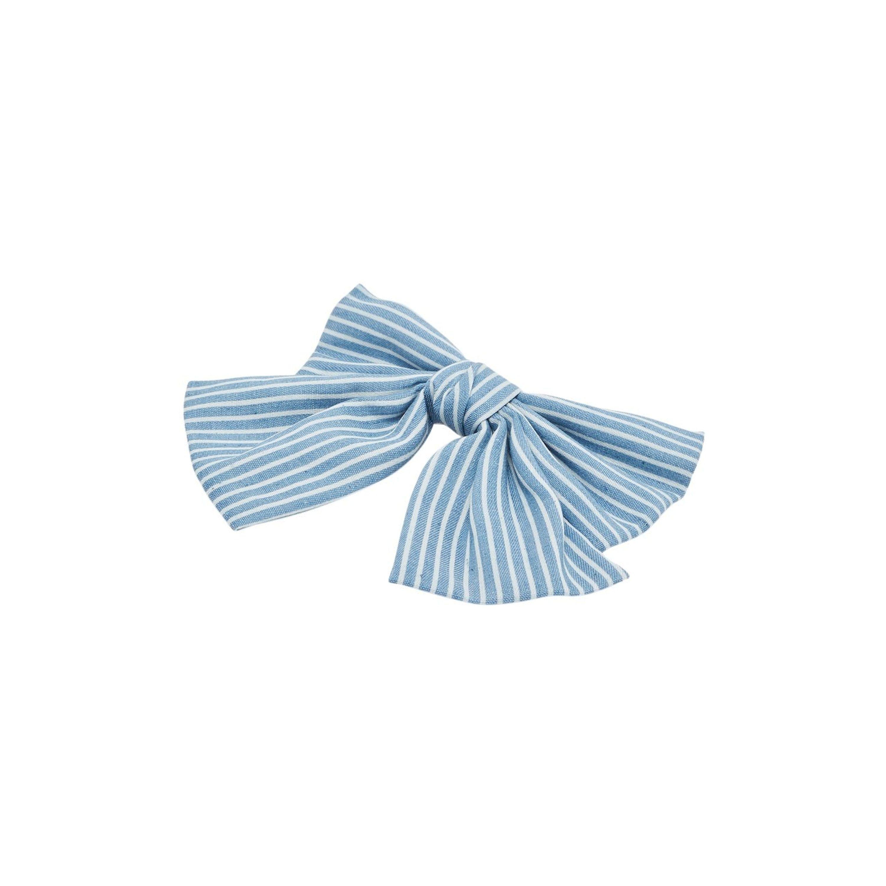 Styli Stripe Ribbon Hair Clip-women-hairaccessories-clips-image-1