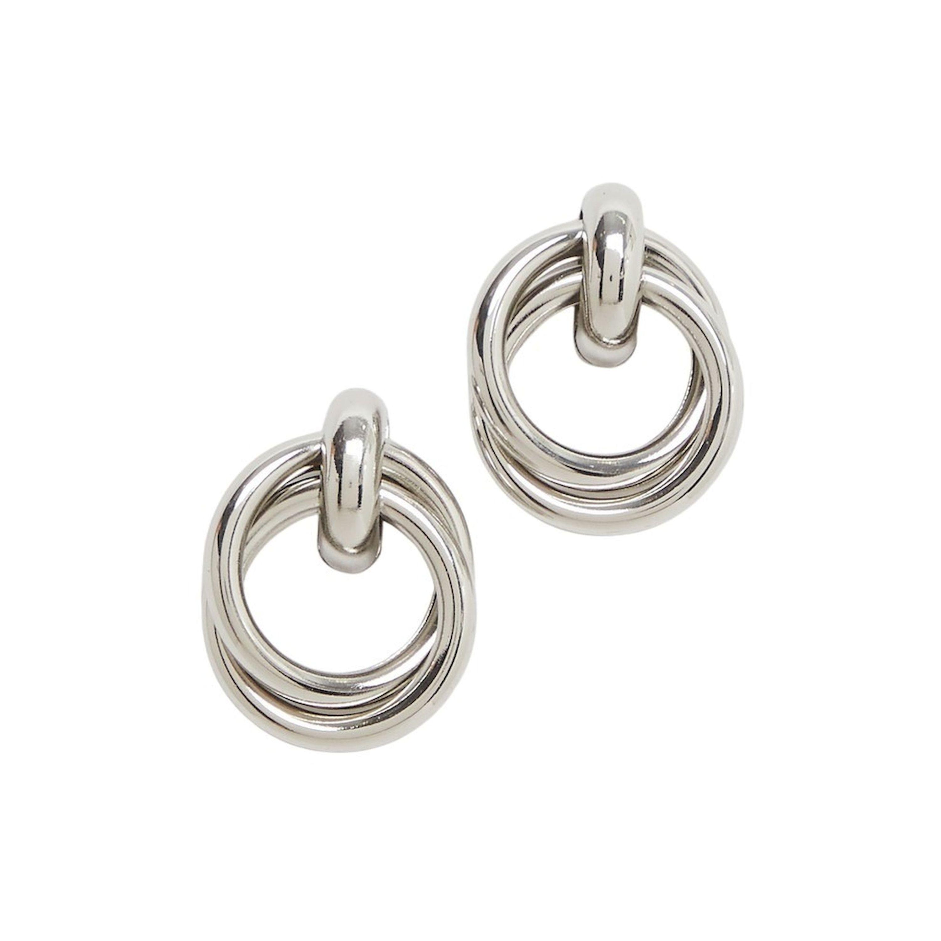ستايلي - أقراط دائرية مزدوجة-women-watchesandjewellery-jewellery-earrings-image-1