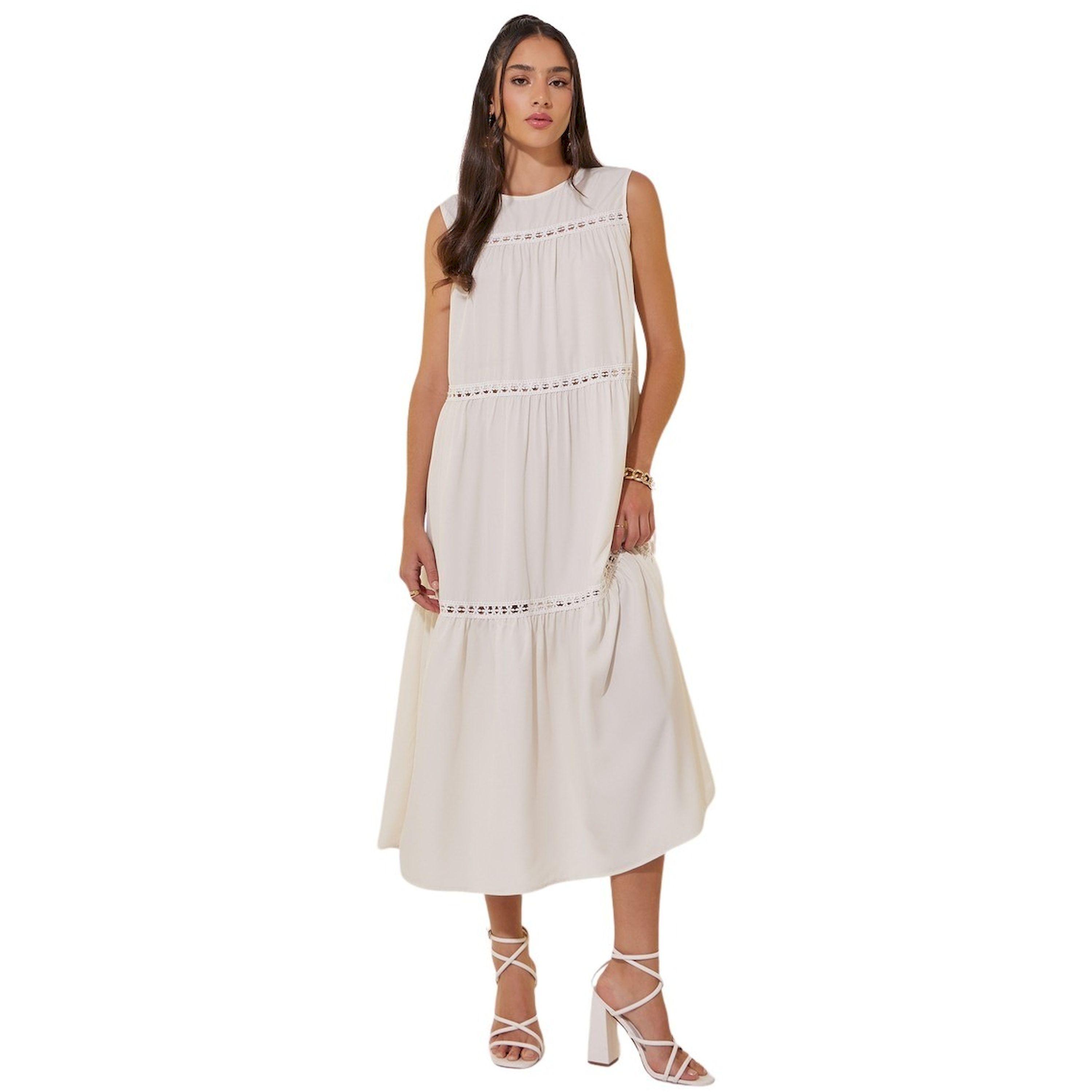 Take Two Solid Lace Detail Sleeveless Midi Dress-women-clothing-dresses-image-1