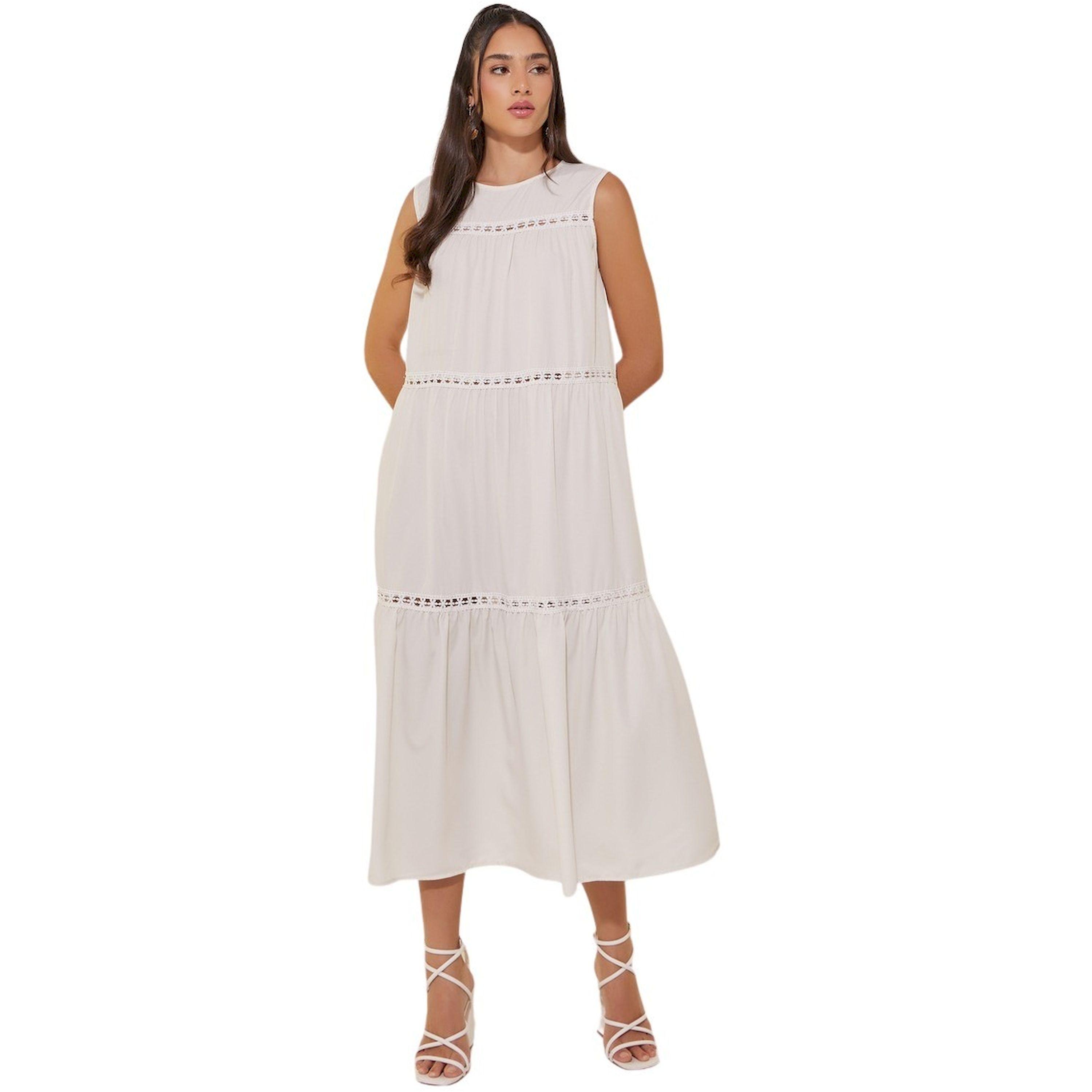 فستان ميدي سادة بدون أكمام-women-clothing-dresses-image-2