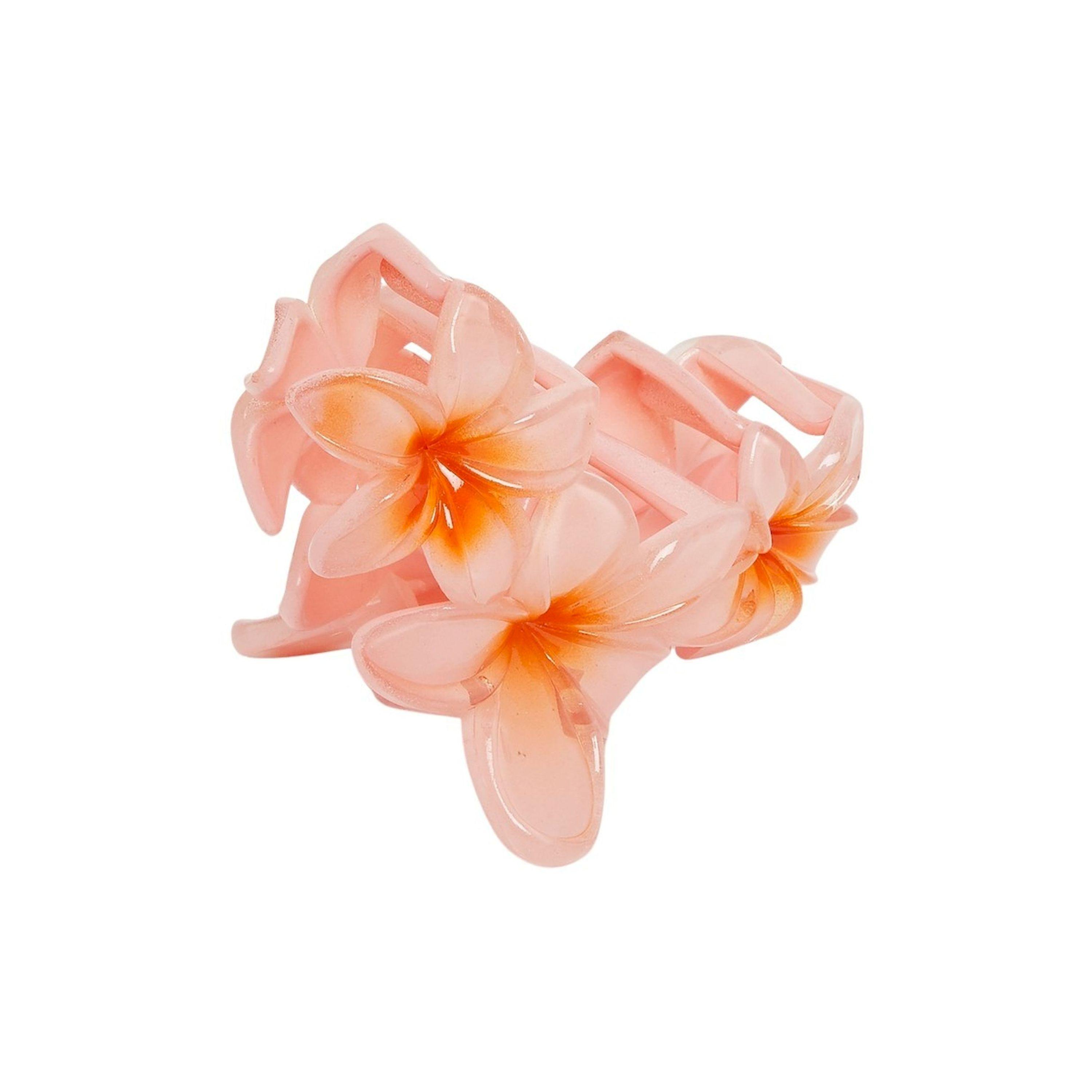 ستايلي -  مجموعة من قطعتين مشبك مخلب تصميم زهرة-women-hairaccessories-clips-image-2