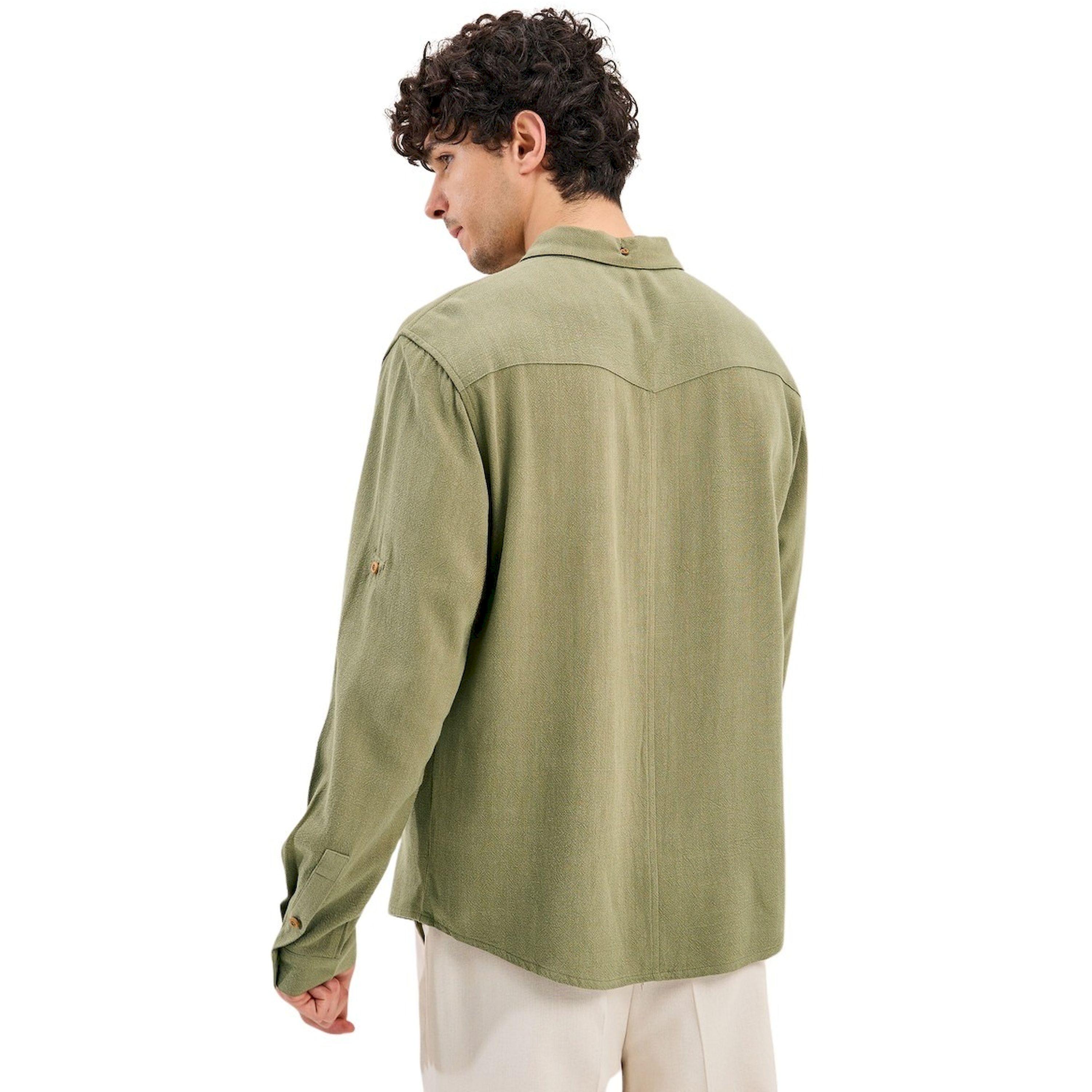 Styli Regular Fit Spread Collar Shirt with Chest Pockets-men-clothing-shirts-image-5