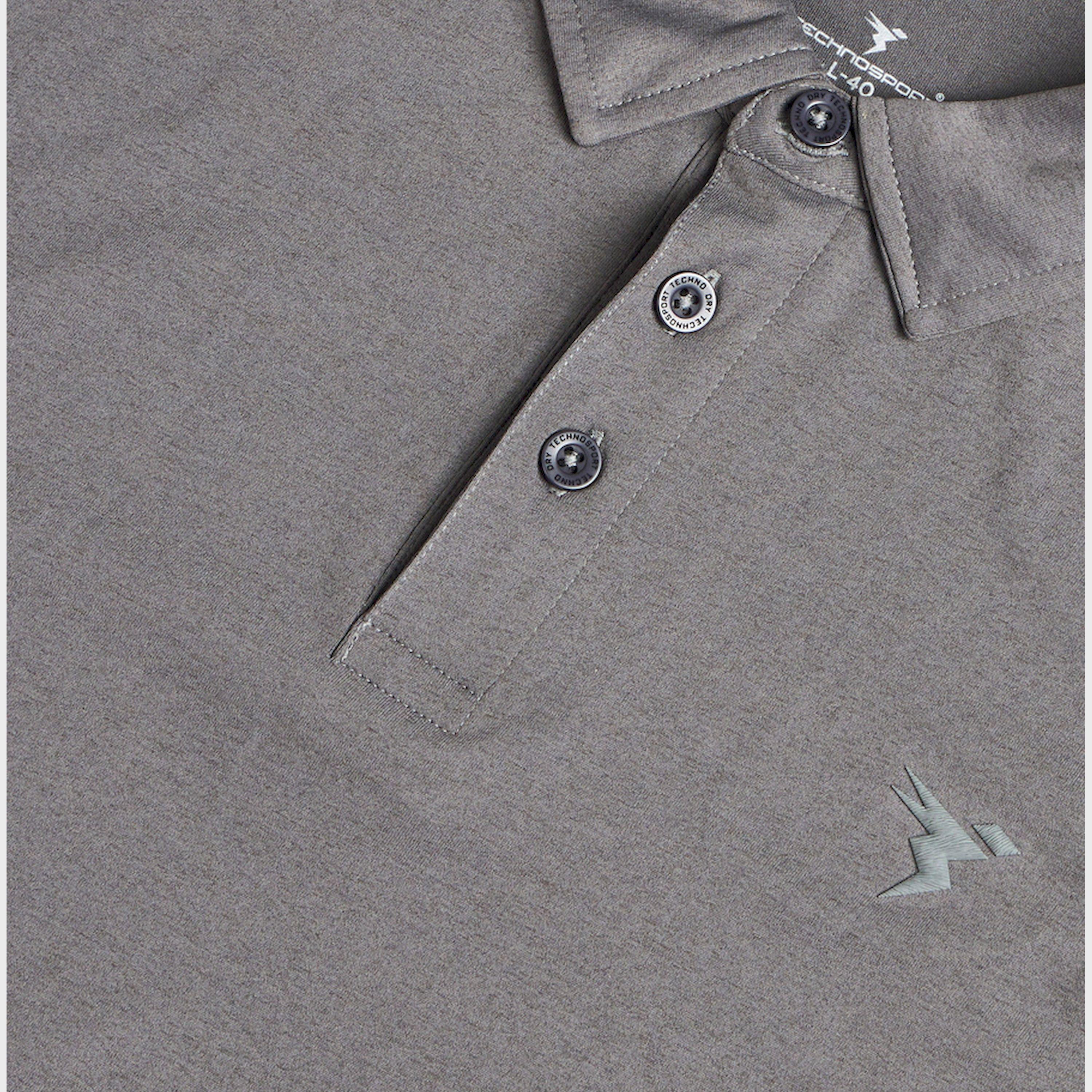 Technosport X Styli Men Solid Slim Fit Polo Sports T-Shirt With COTFLEX-men-clothing-sportswearandactivewear-tshirtsandpolos-image-2