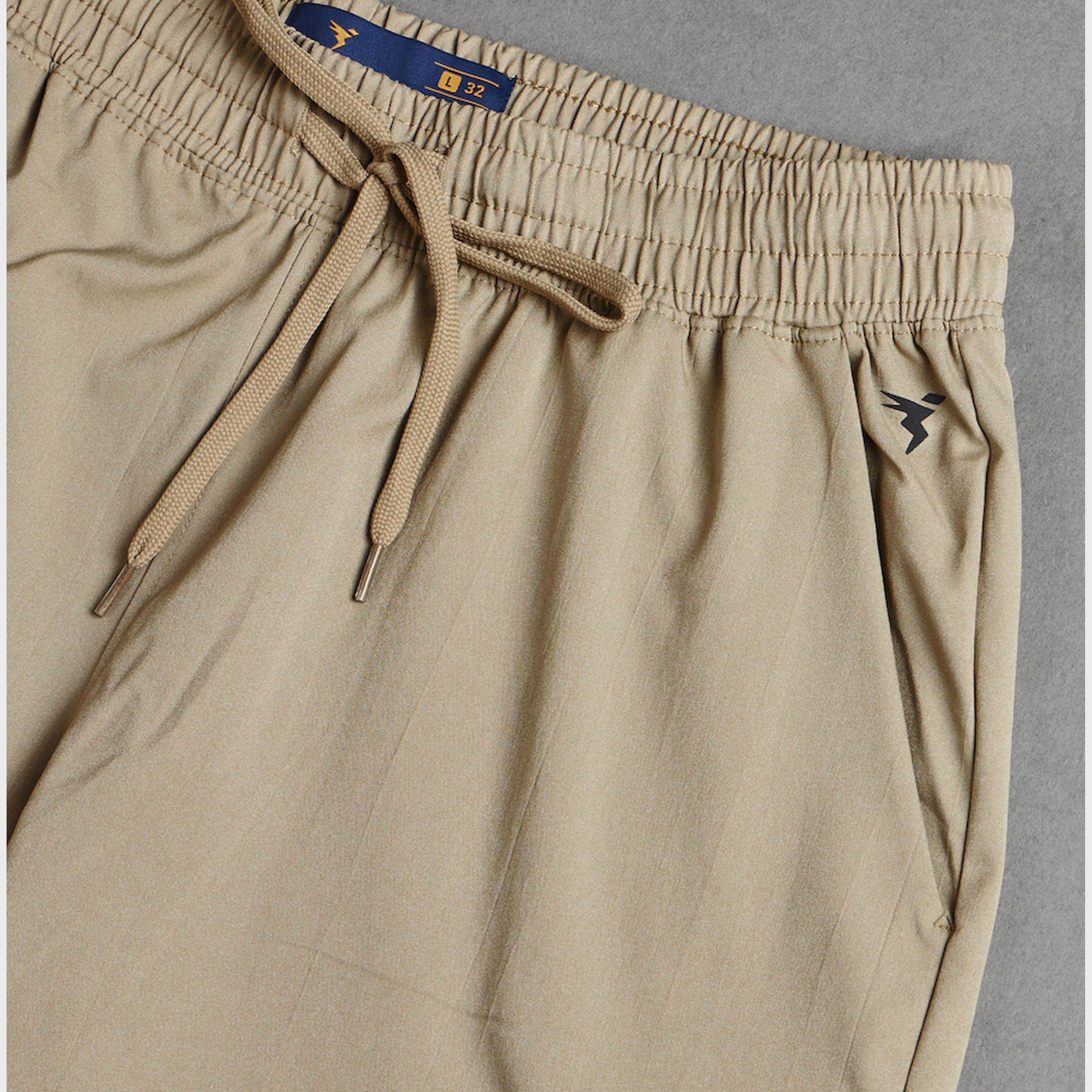 Technosport X Styli Men Solid Slim Fit Sports Shorts With Ts Flexi-men-clothing-sportswearandactivewear-bottoms-shorts-image-3