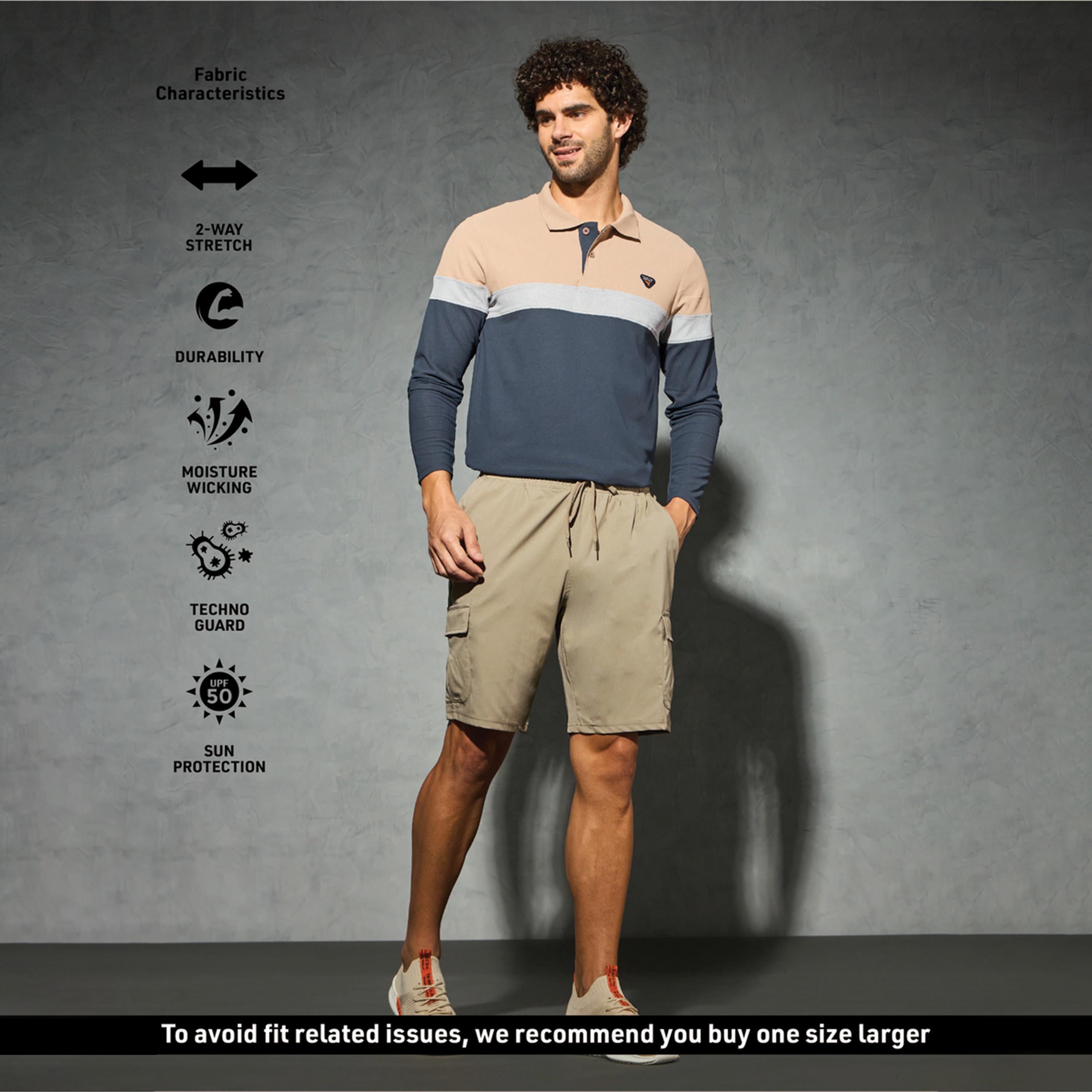 تكنو سبورت × ستايلي - شورت رياضي رجالي ضيق مع تس فليكسي-men-clothing-sportswearandactivewear-bottoms-shorts-image-6