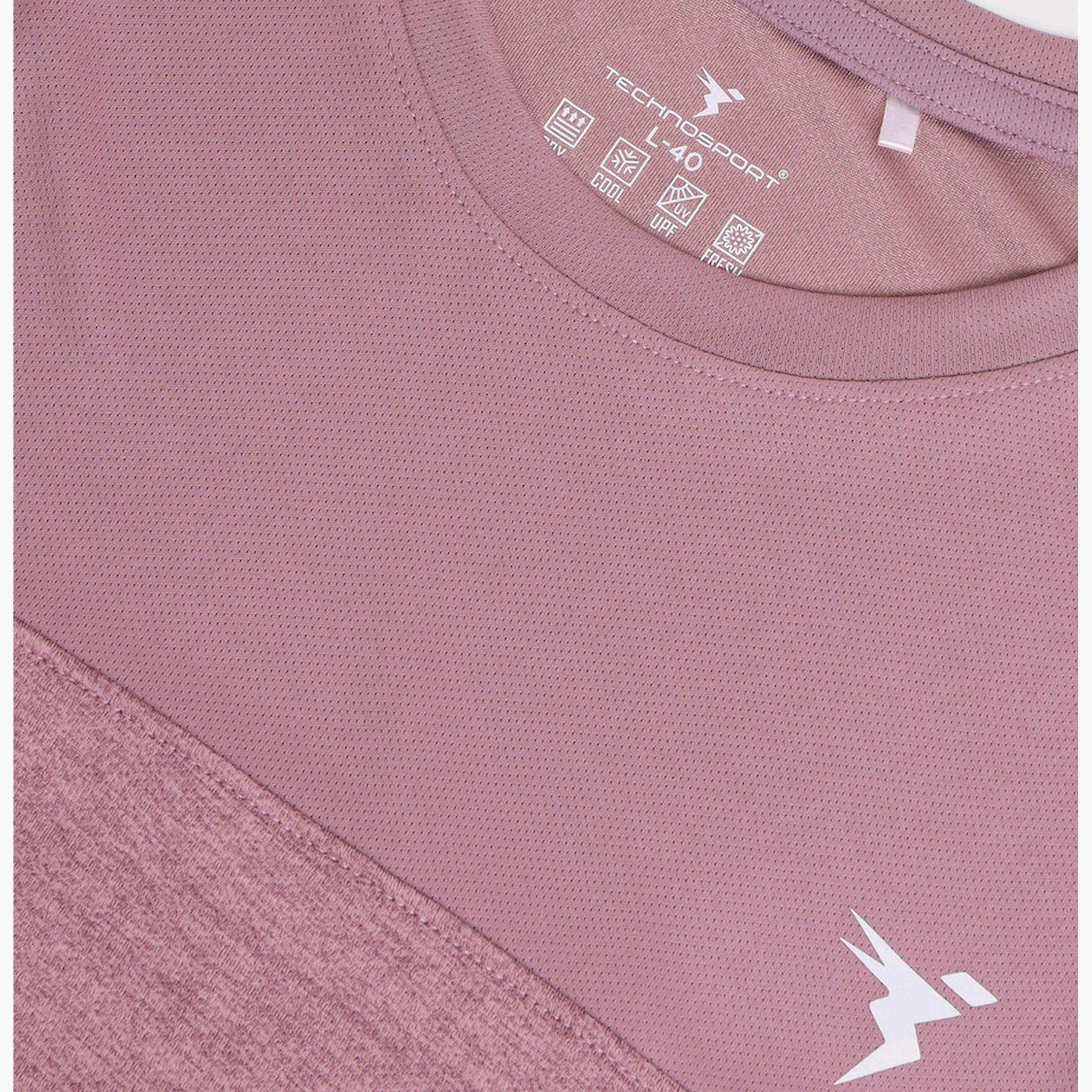 Technosport x Styli Men Two Tone Crew Neck Slim Fit Tank T-Shirt-men-clothing-sportswearandactivewear-tshirtsandpolos-image-4