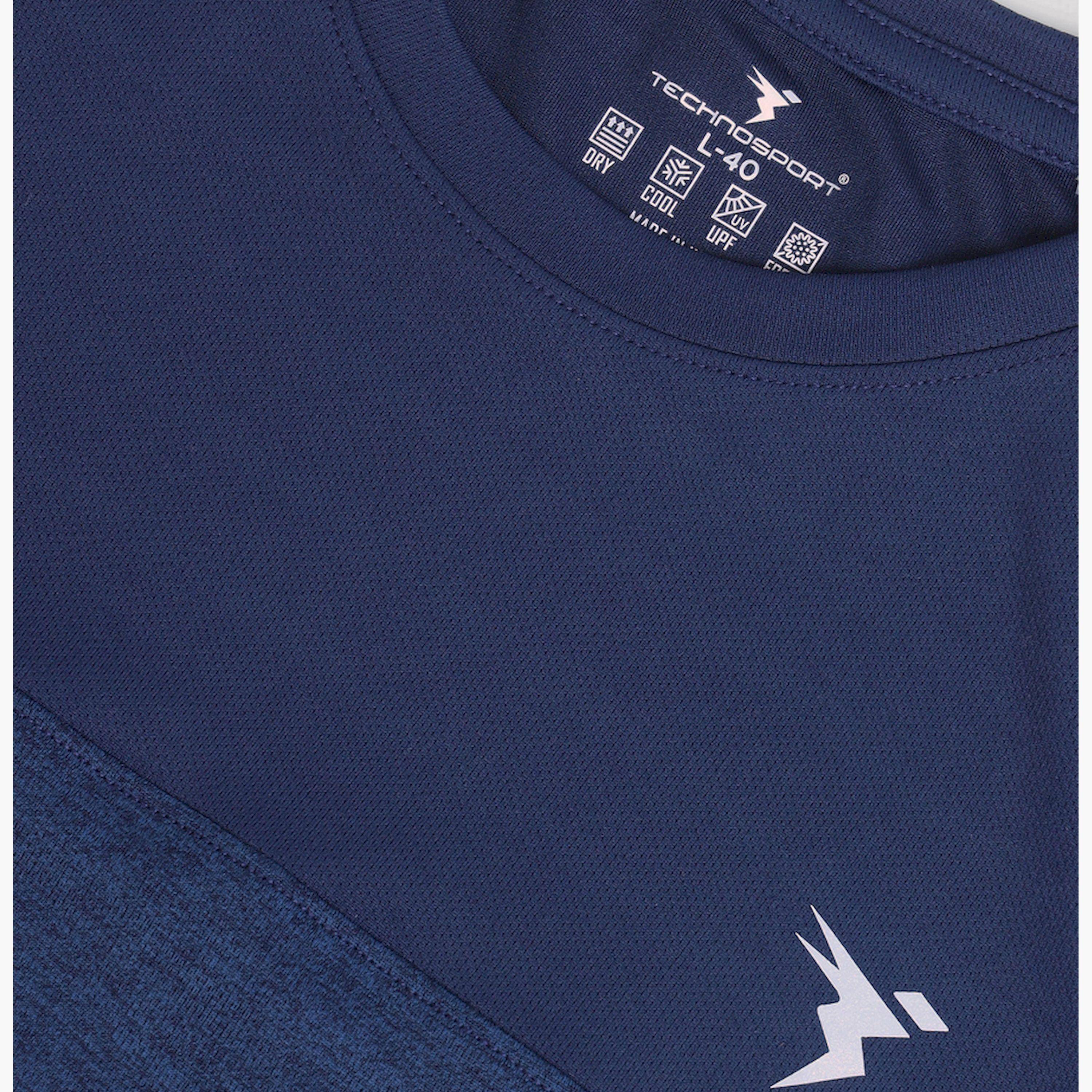 Technosport x Styli Men Two Tone Crew Neck Slim Fit Tank T-Shirt-men-clothing-sportswearandactivewear-tshirtsandpolos-image-4
