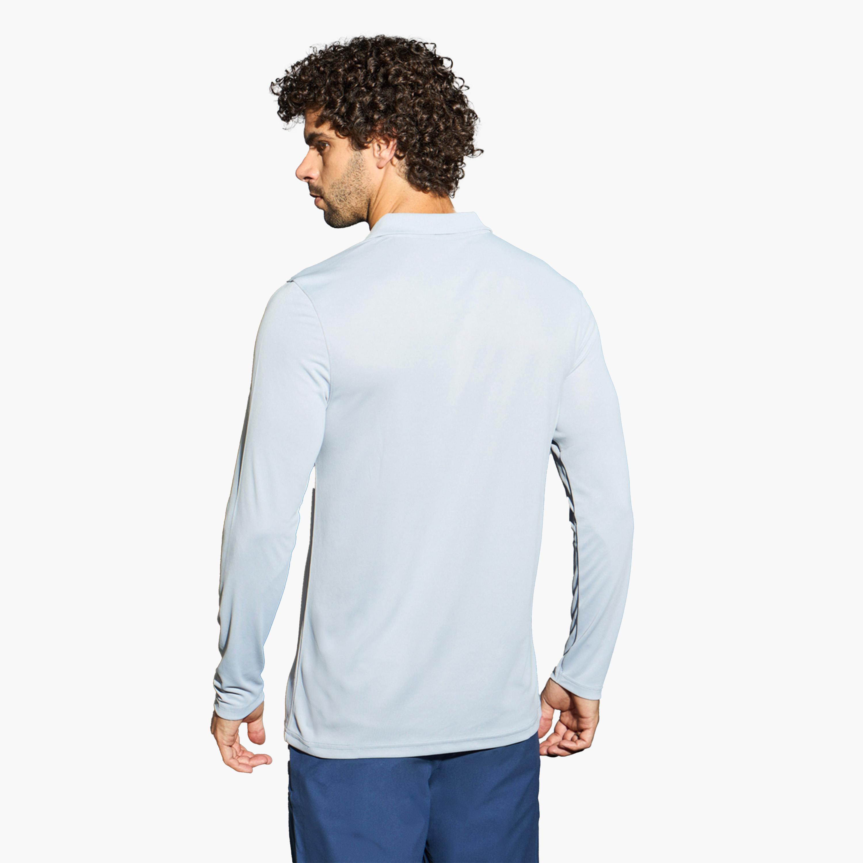 Technosport X Styli Men Solid Slim Fit Polo T-Shirt with Technocool-men-clothing-sportswearandactivewear-tshirtsandpolos-image-3
