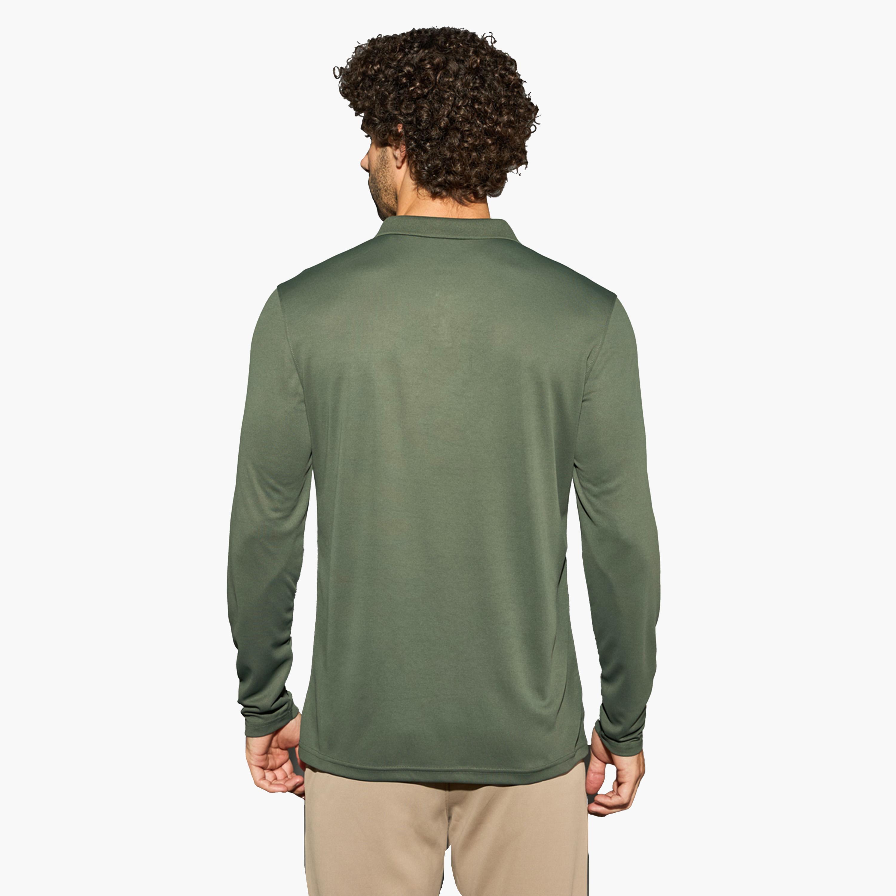 تيكنو سبورت × ستايلي-  تي شيرت بولو رجالي سادة قصّة سليم مع تيكنو كول-men-clothing-sportswearandactivewear-tshirtsandpolos-image-3