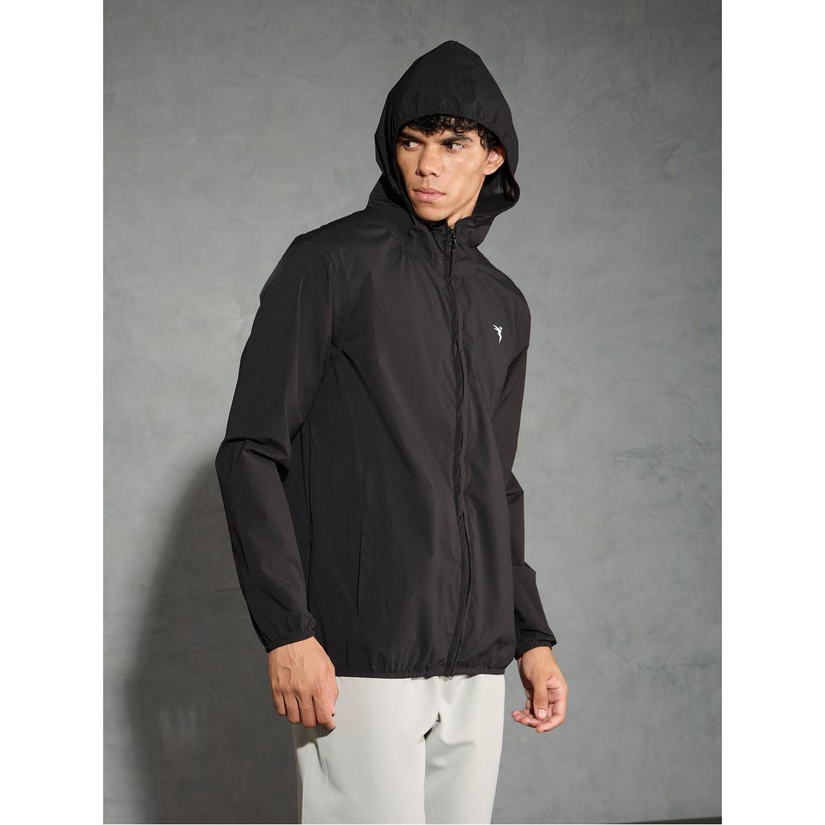 Technosport Solid Hi-Neck Long Sleeve Zipper Rain Jacket-men-clothing-sportswearandactivewear-hoodiesandsweatshirts-image-5