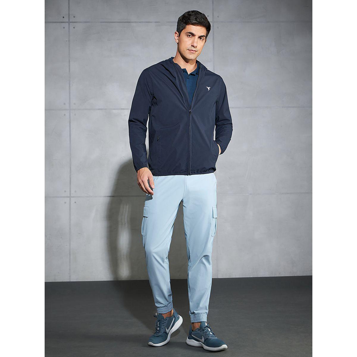 جاكيت سادة بياقة هودي وسحَّاب غلق-men-clothing-sportswearandactivewear-hoodiesandsweatshirts-image-2