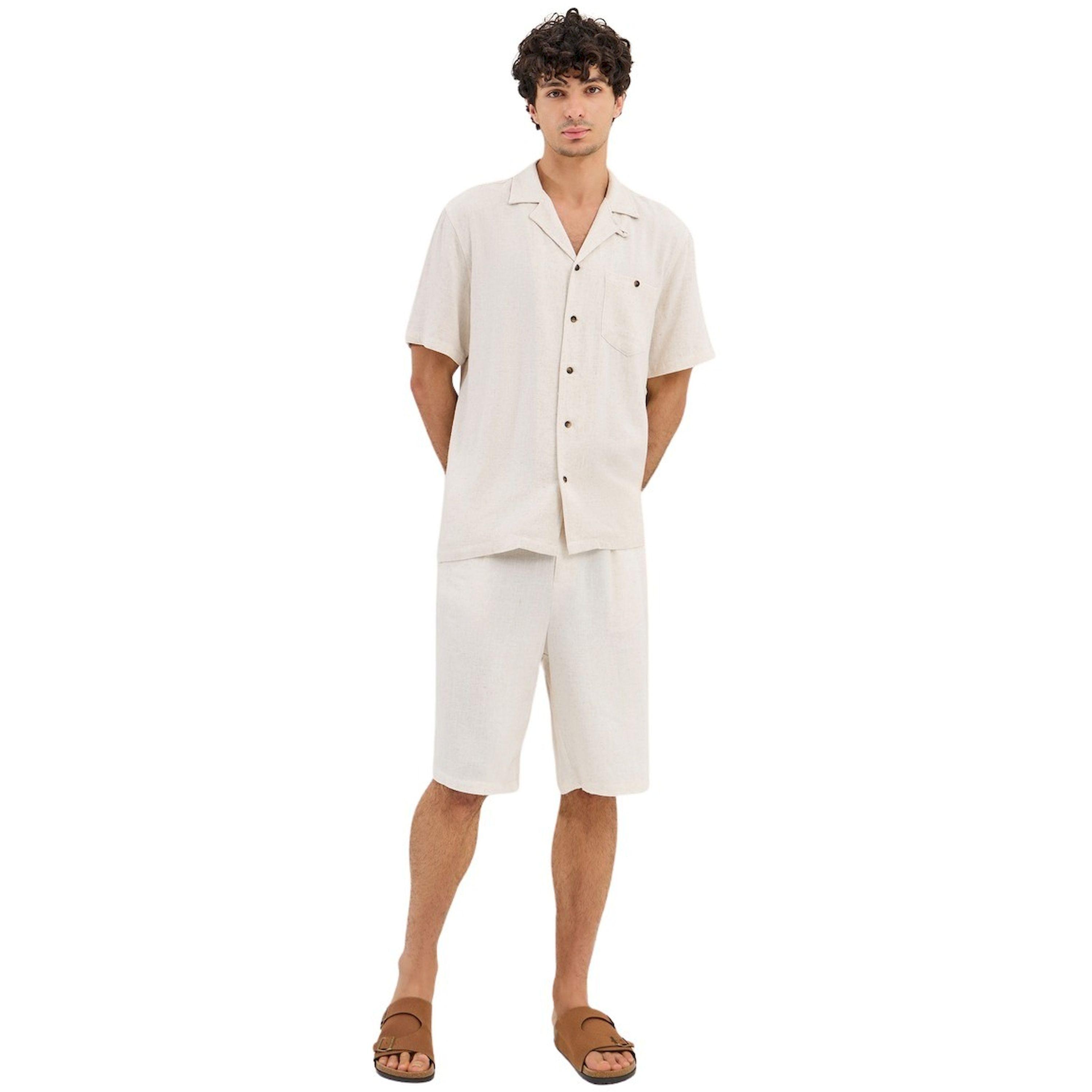 Styli Relaxed Fit Resort Collar Shirt with Chest Pocket-men-clothing-shirts-image-2