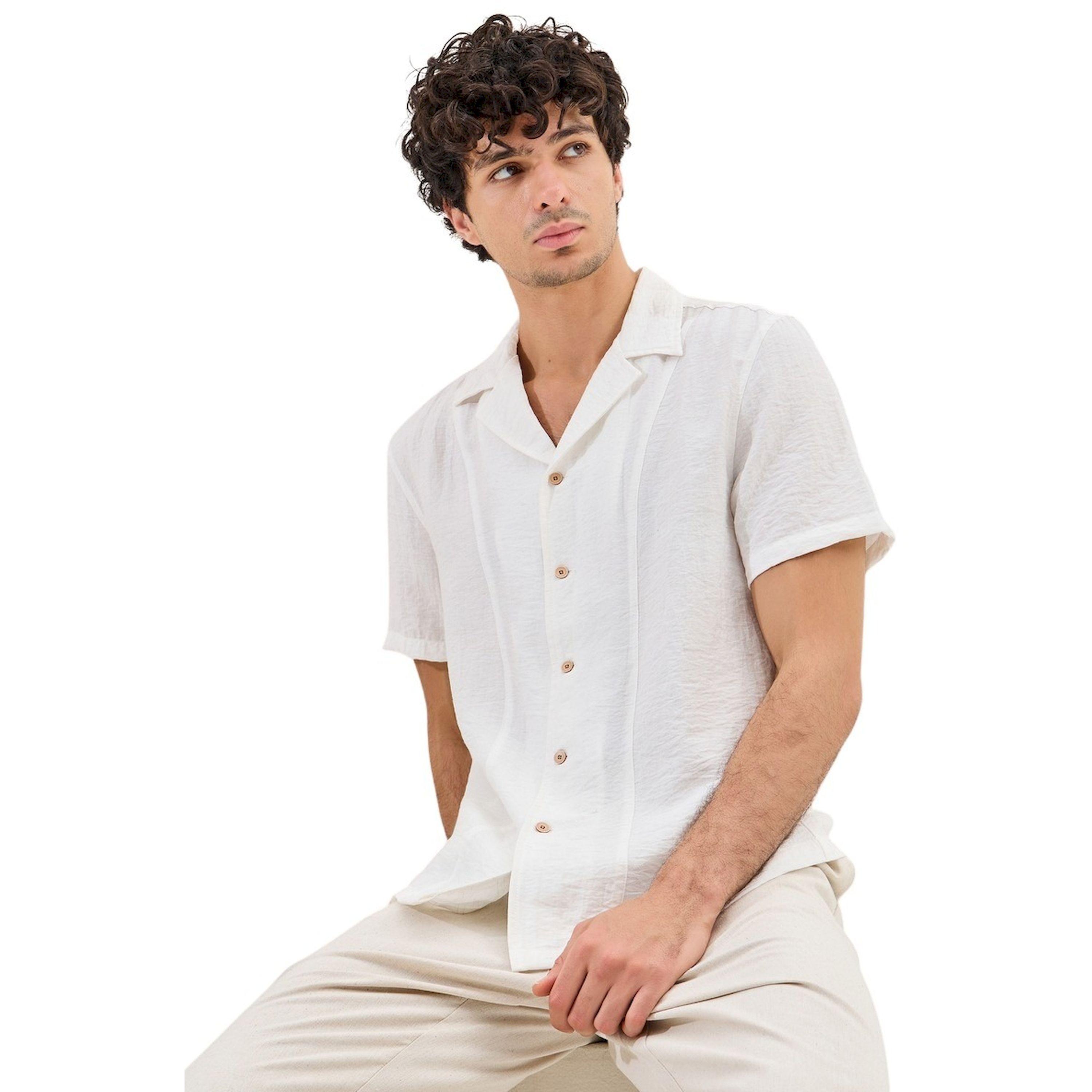 Styli Textured Regular Fit Buttoned Shirt-men-clothing-shirts-image-1