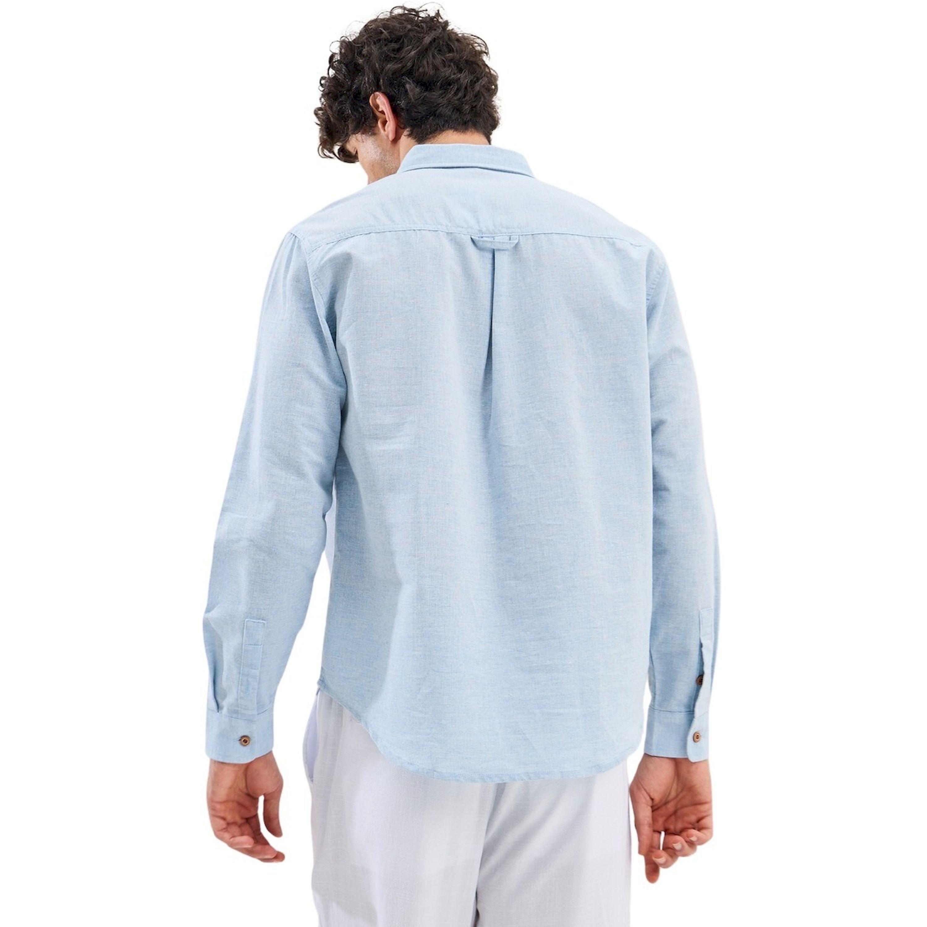Styli Contrast Stitch and Loop Detail Regular Fit Shirt-men-clothing-shirts-image-4
