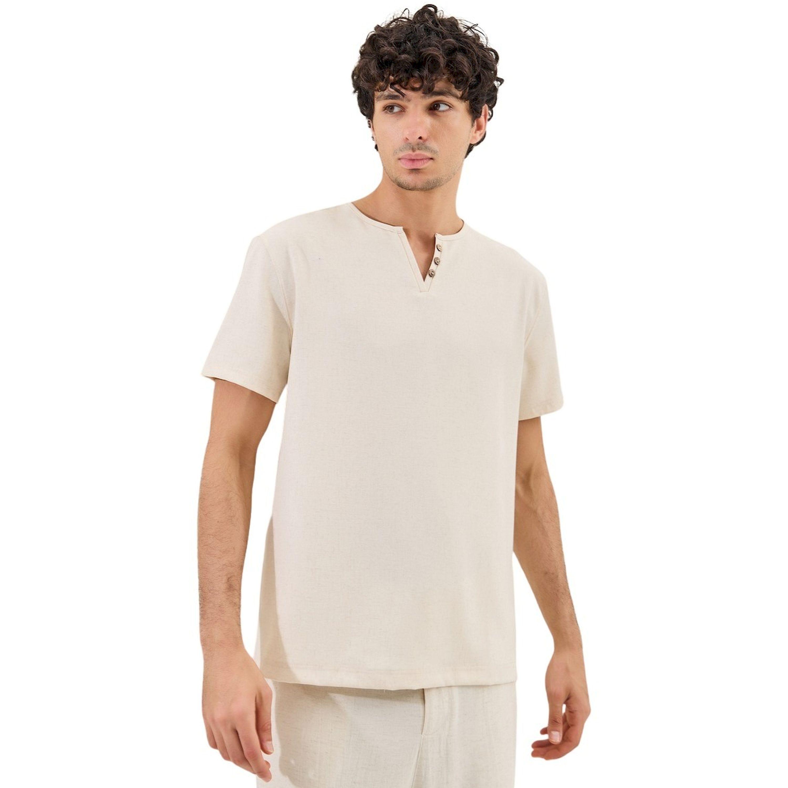 Styli Oversized Plain V Neck T-Shirt-men-clothing-tshirtsandpolos-tshirts-image-1
