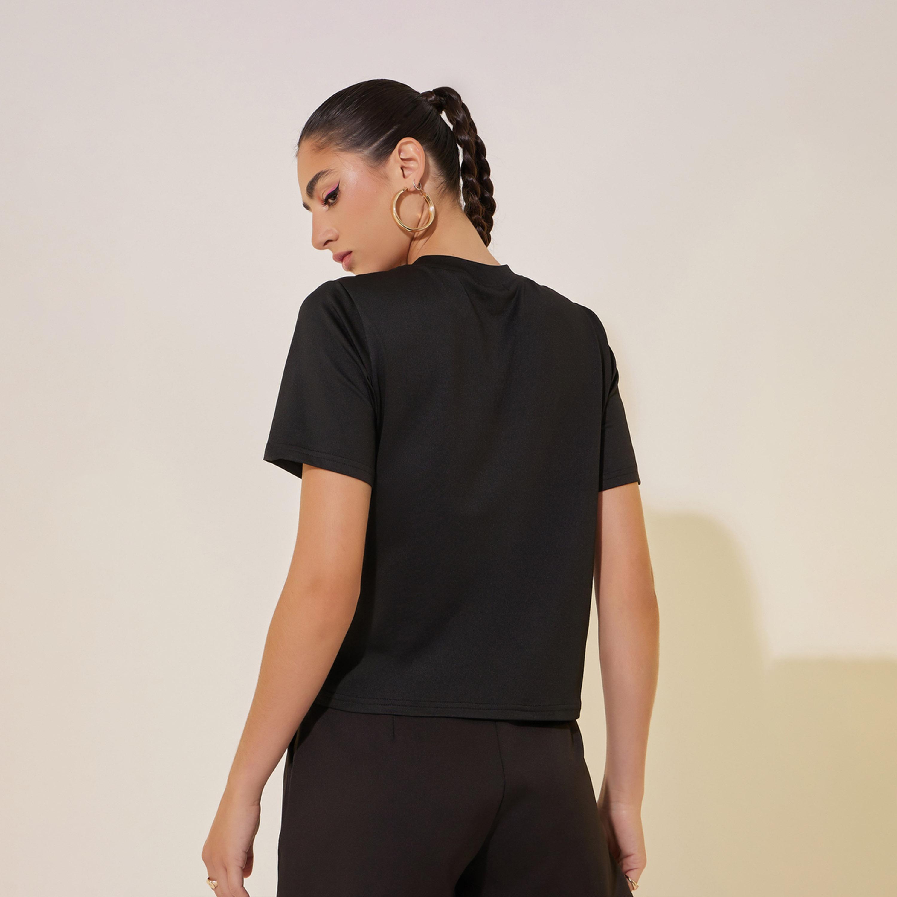 Take Two Round Neck Graphic Print T-Shirt-women-clothing-tshirts-image-4