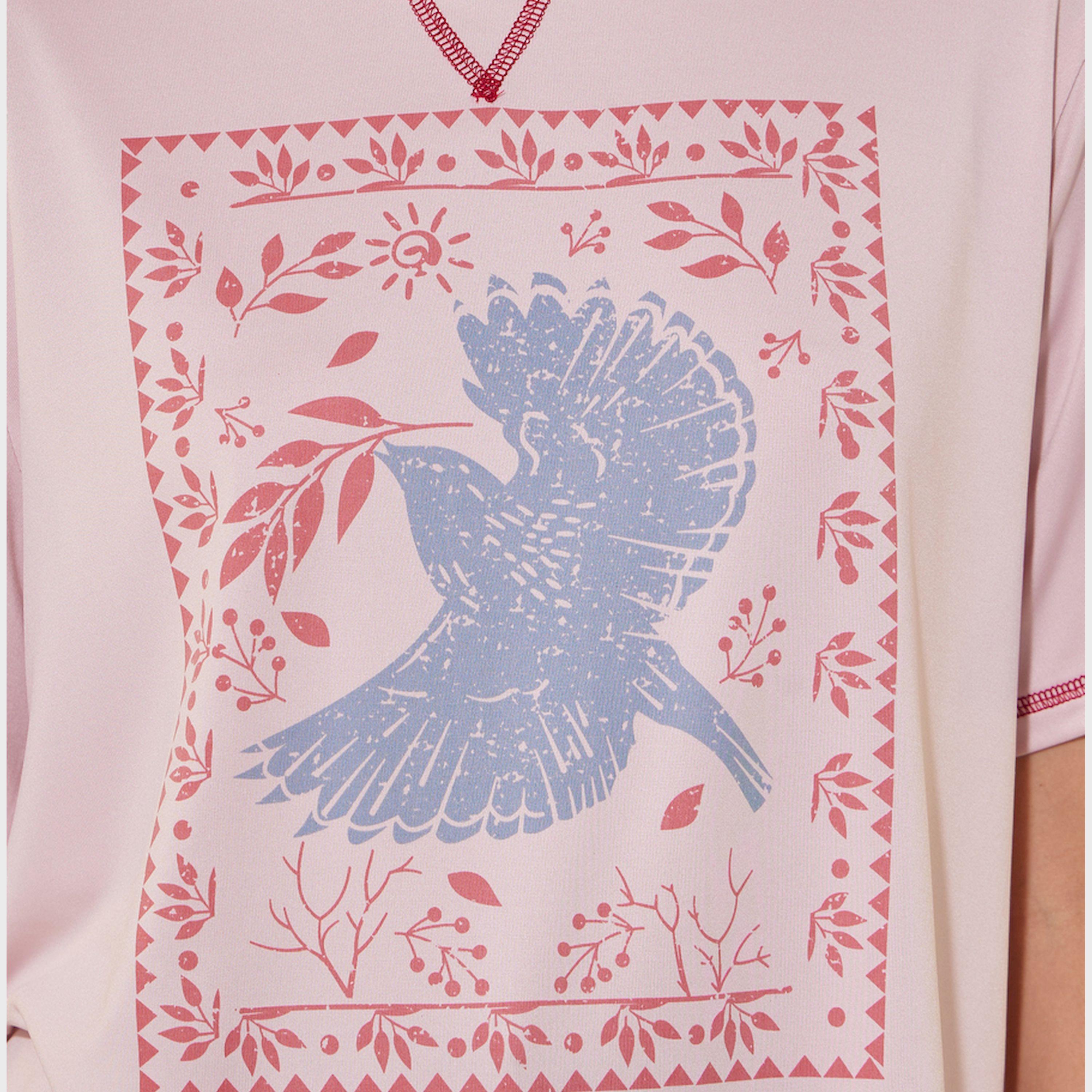 Take Two Graphic Print Round Neck Regular Fit T-Shirt-women-clothing-tshirts-image-3
