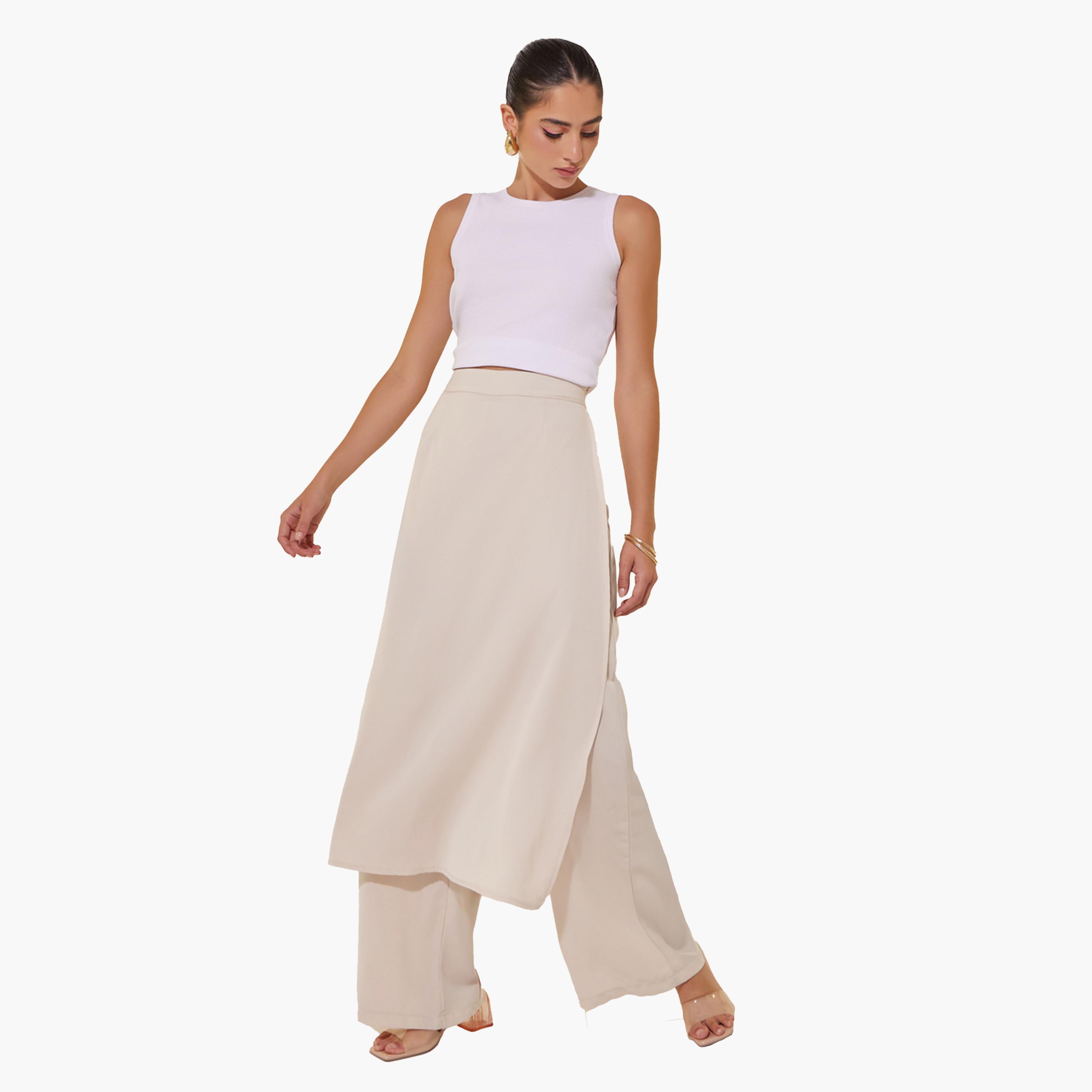 Take Two Solid 2in1 Layered Wide Leg Pants-women-clothing-bottoms-trousers-image-2