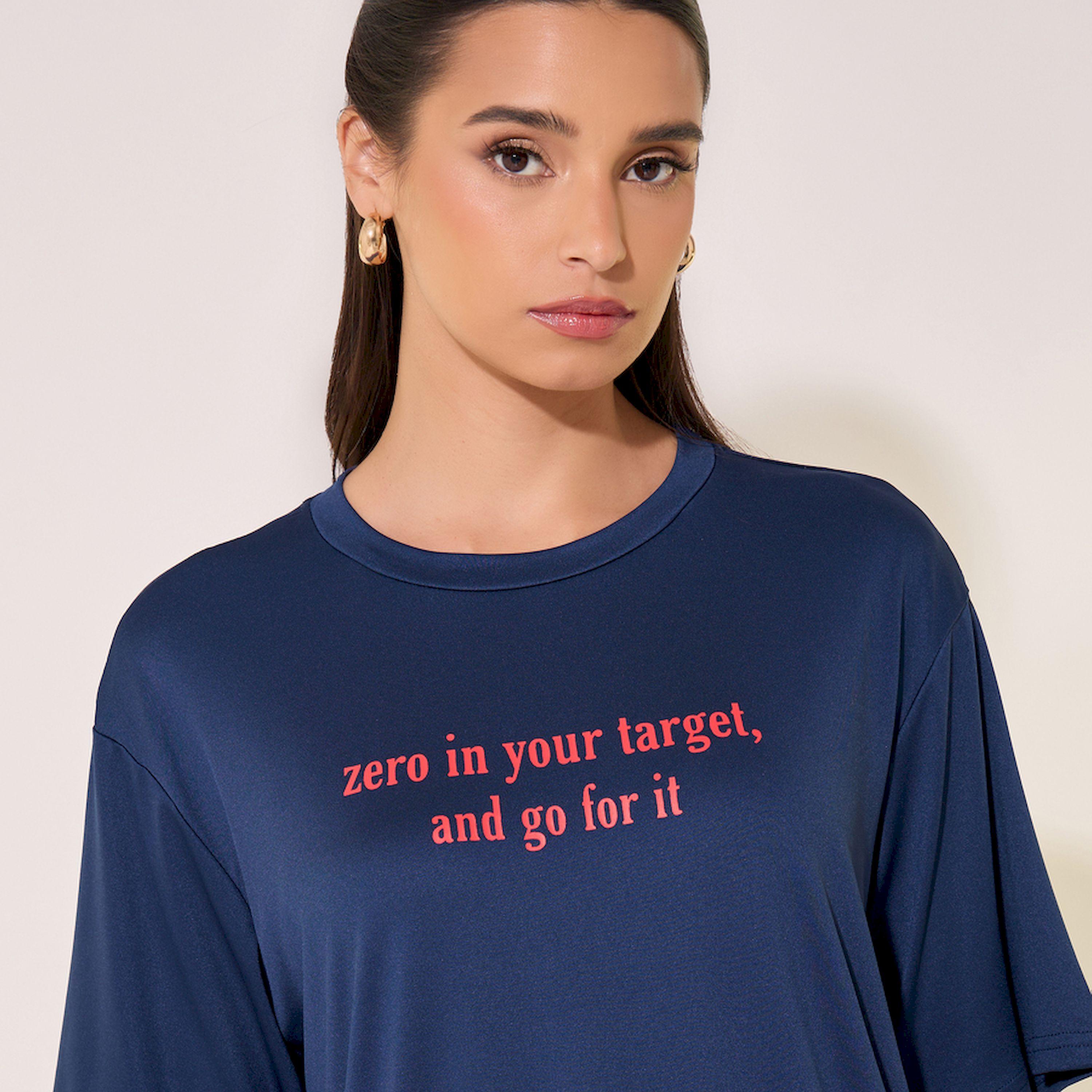 Take Two Slogan Print Round Neck Oversized T-Shirt-women-clothing-tshirts-image-4