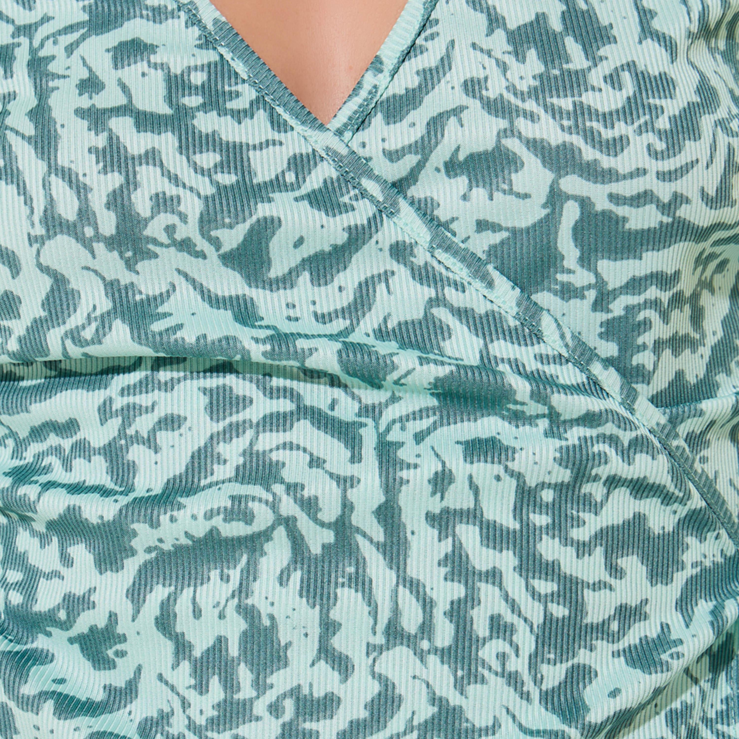 Take Two Green Floral Printed Wrap Top-women-clothing-shirtsandblouses-blouses-image-3