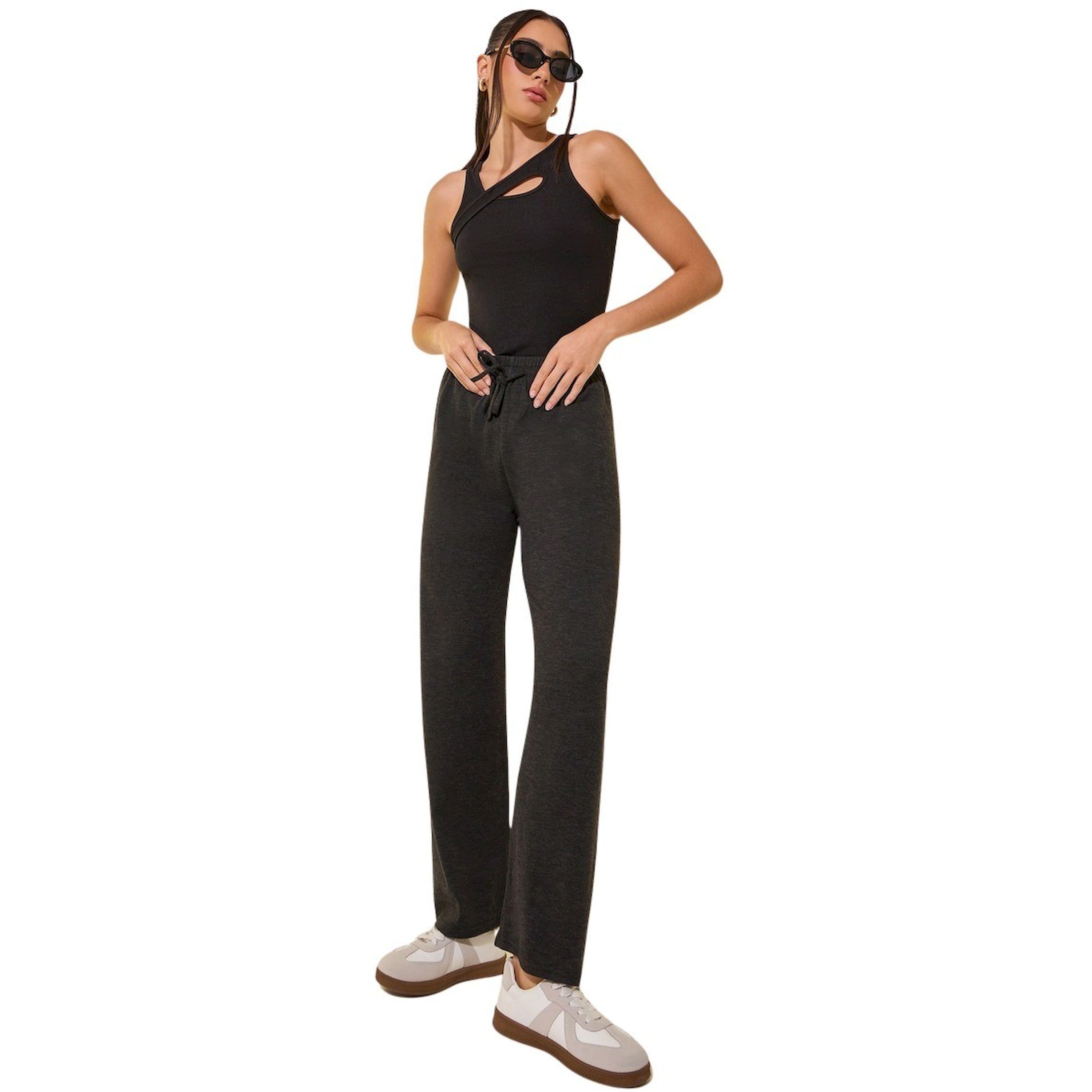 Take Two Solid Asymmetric Neck Cut Out Tank Top-women-clothing-tshirts-image-2