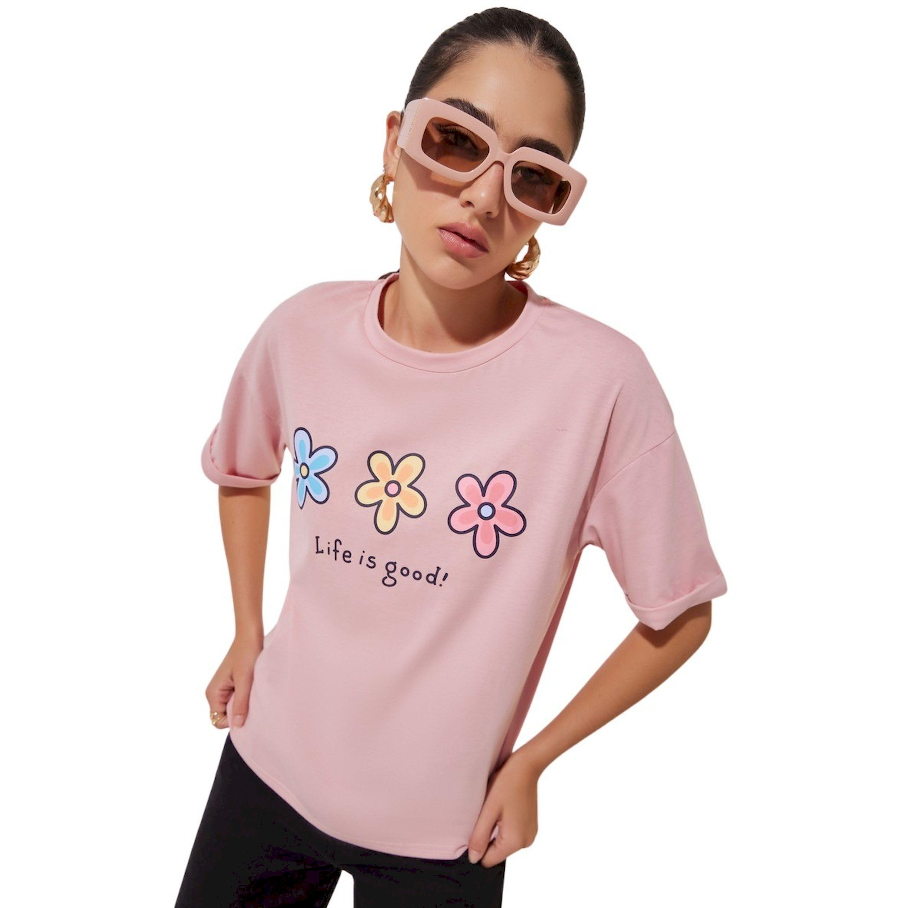 Take Two Graphic Printed Short Sleeve T-Shirt-women-clothing-tshirts-image-1