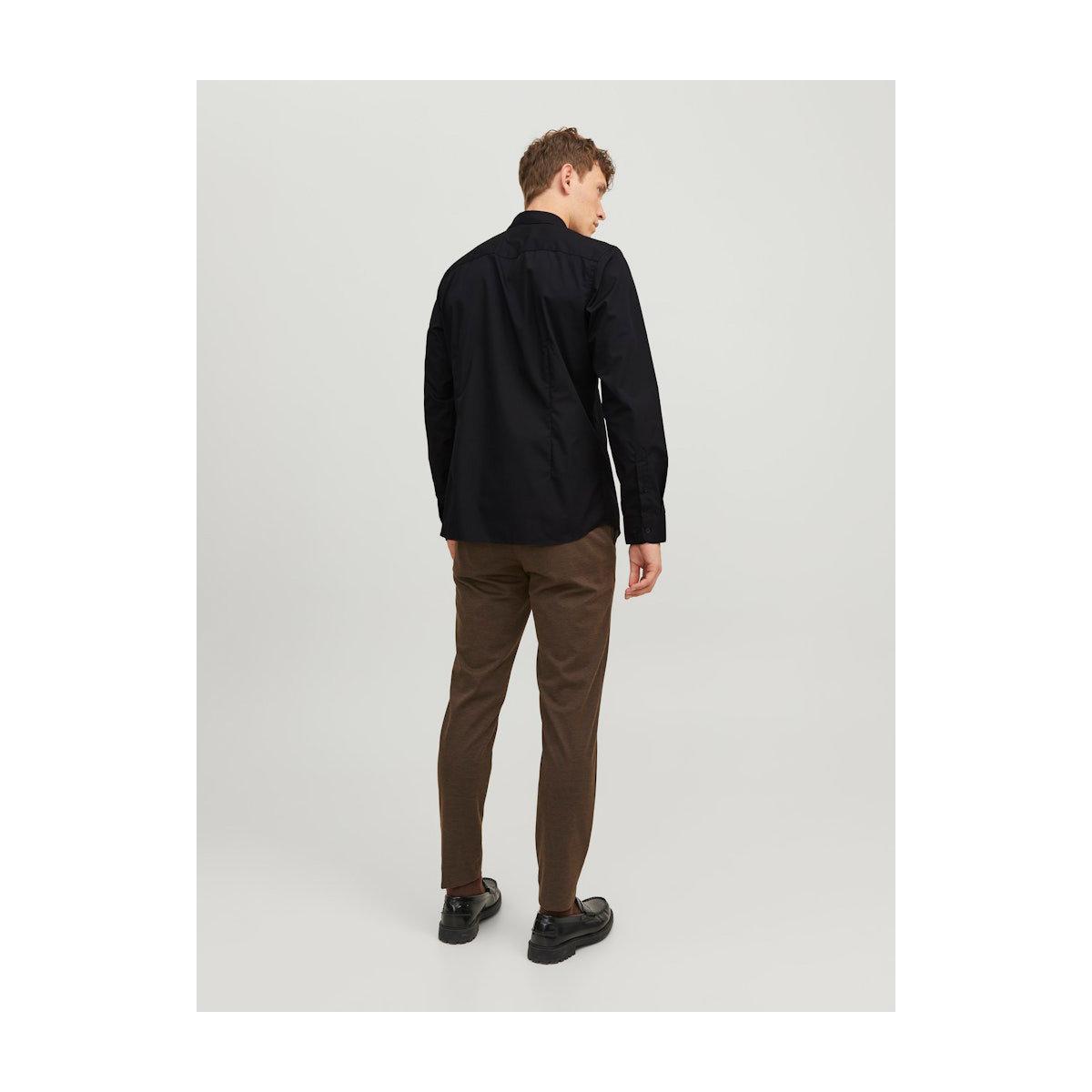 Jack & Jones Solid Slim Fit Collared Shirt-men-clothing-shirts-image-6