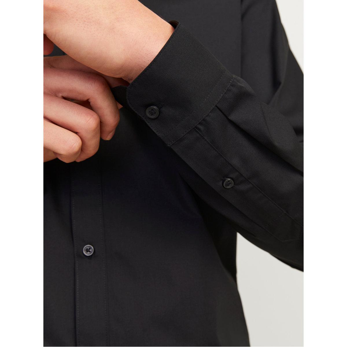 Jack & Jones Solid Slim Fit Casual Shirt-men-clothing-shirts-image-3