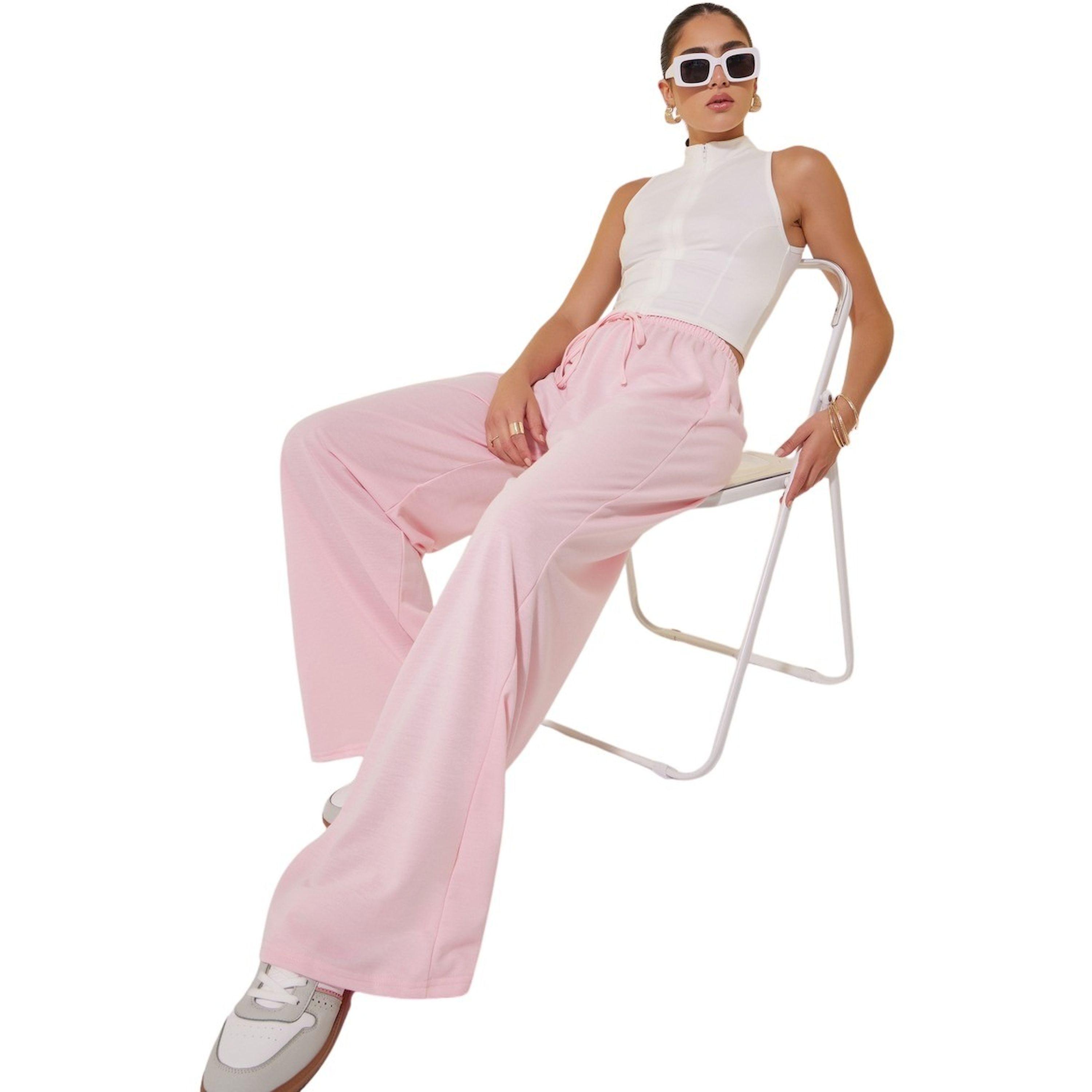 Take Two Solid Mid Rise Relaxed Fit Pants with Drawstring-women-clothing-bottoms-trousers-image-1