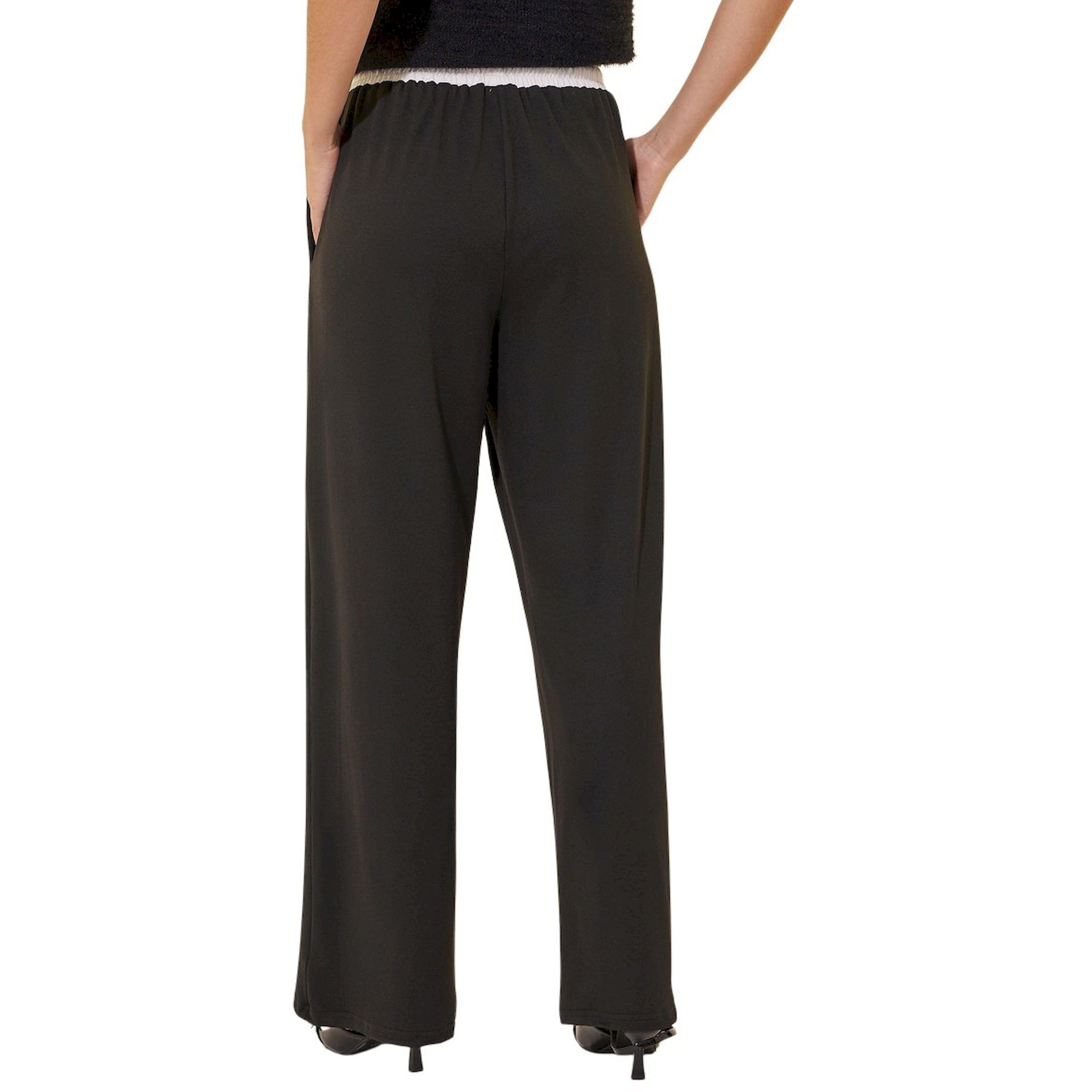 Take Two Solid Loose Fit Lace Detail Pants with Drawstring-women-clothing-bottoms-trousers-image-4