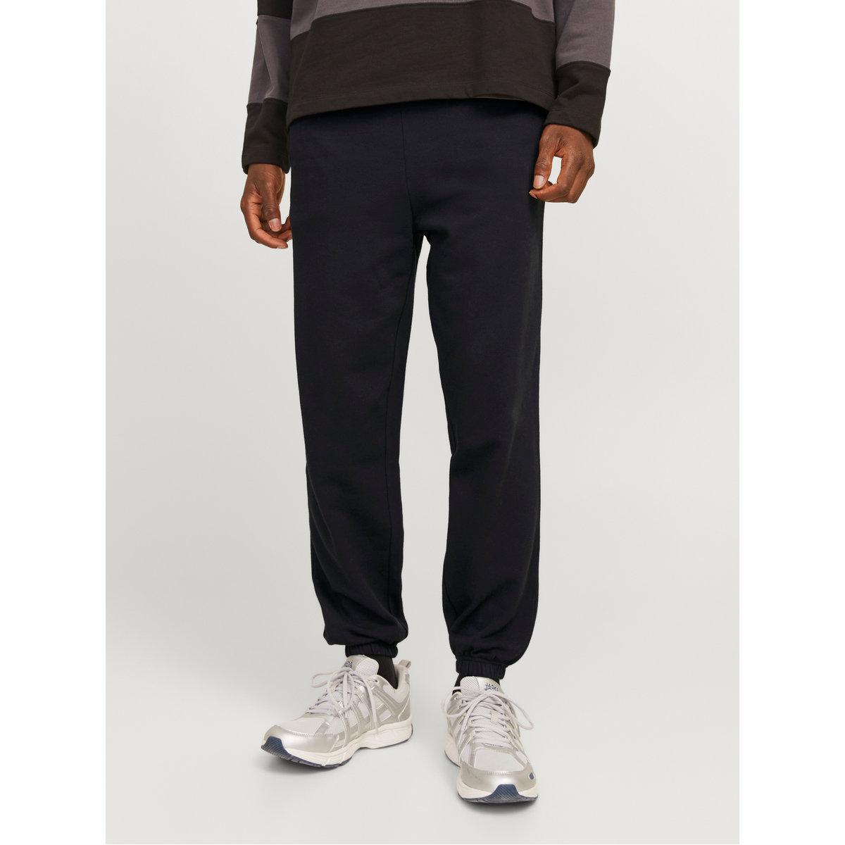 جوغر سادة بقصة مريحة وخصر متوسط-men-clothing-bottoms-joggers-image-1