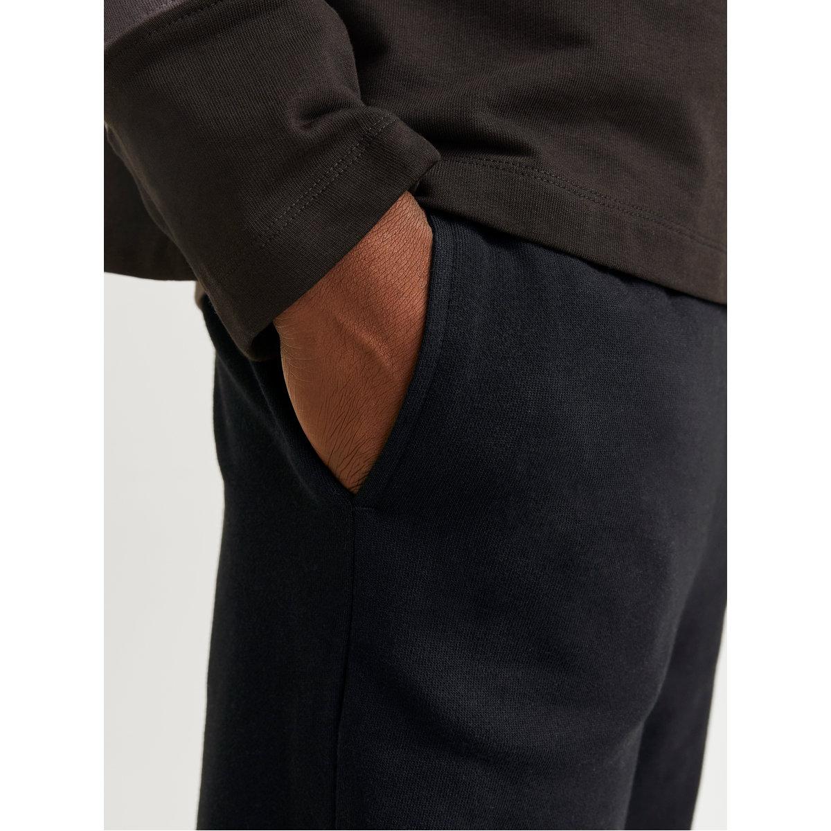 Jack & Jones Solid Mid Rise Relaxed Fit Joggers-men-clothing-bottoms-joggers-image-3