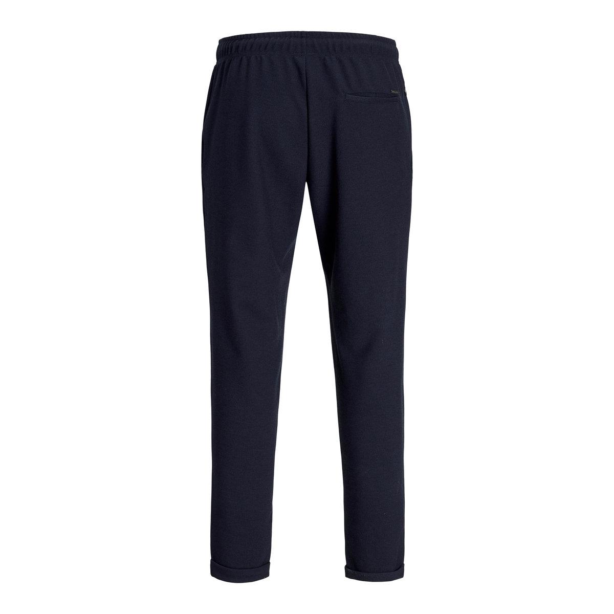 Jack & Jones Solid Relaxed Fit Joggers with Drawstring-men-clothing-bottoms-joggers-image-2