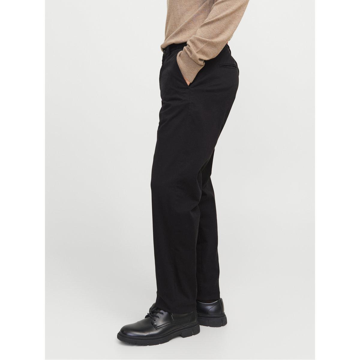 Jack & Jones Mid Rise Regular Fit Chino Trousers-men-clothing-bottoms-jeans-image-2