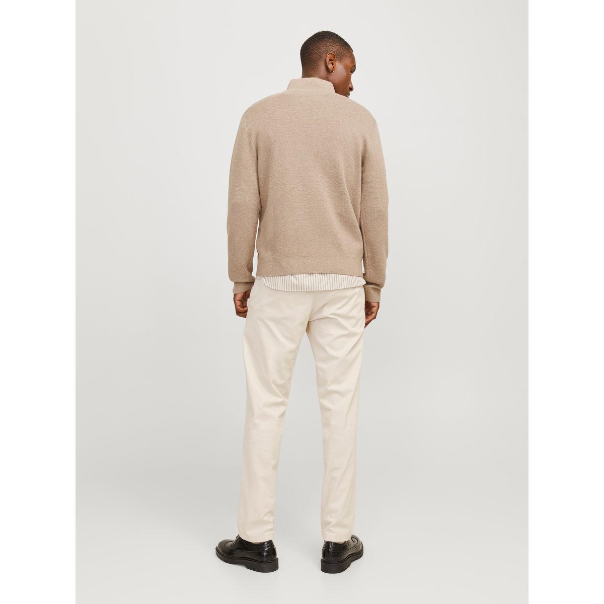 Jack & Jones Mid Rise Regular Fit Chino Trousers-men-clothing-bottoms-jeans-image-4