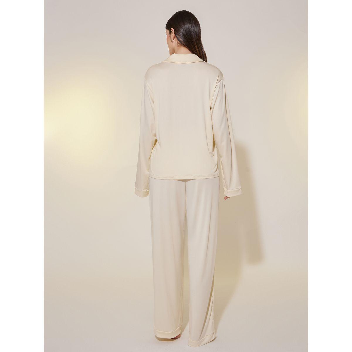 طقم بيجاما من بنطال وبلوزة بأكمام طويلة-women-clothing-nightwear-pyjamas-longsets-image-5