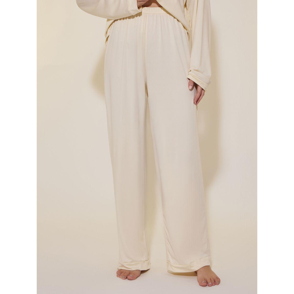 طقم بيجاما من بنطال وبلوزة بأكمام طويلة-women-clothing-nightwear-pyjamas-longsets-image-6