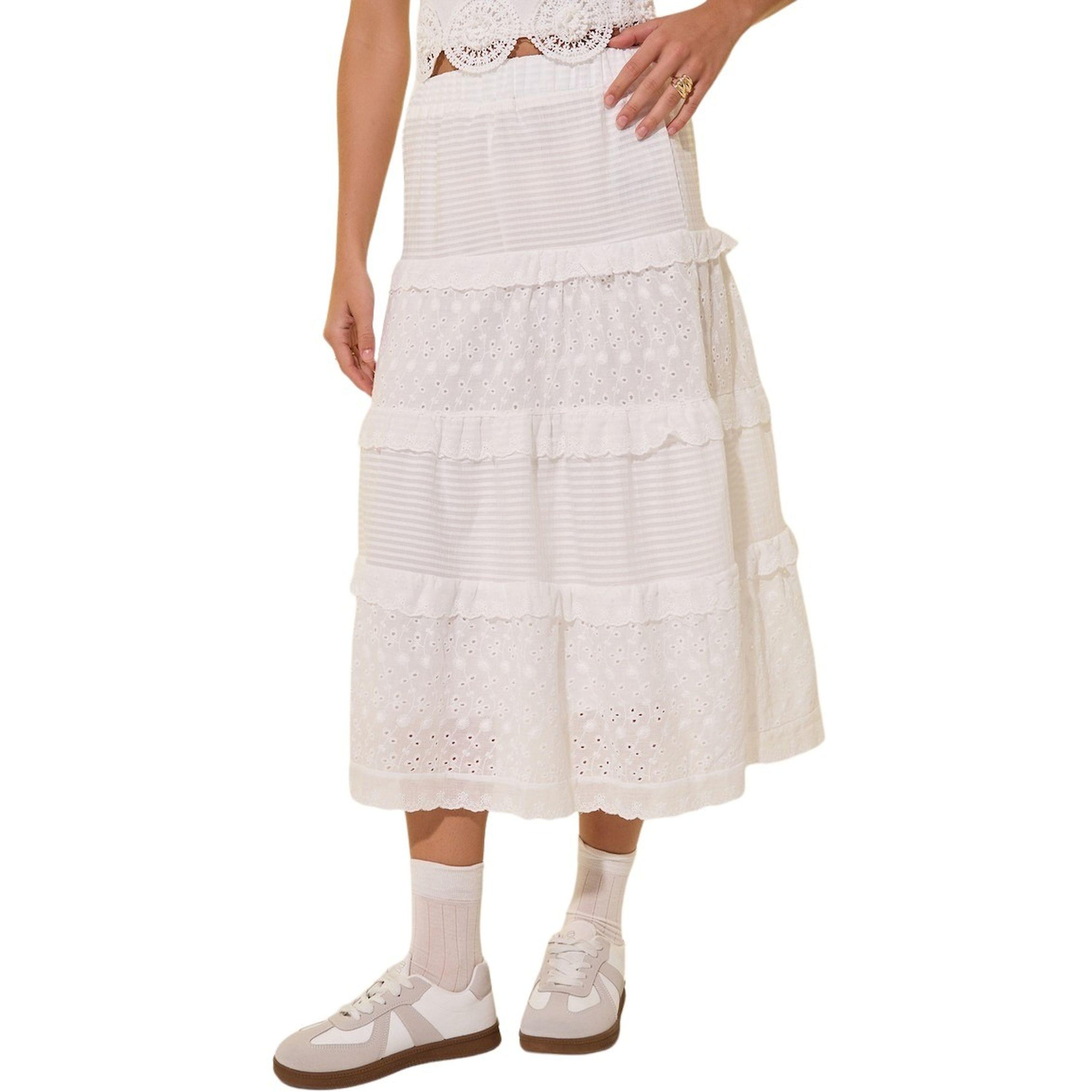 Take Two Lace Contrast A-Line Midi Skirt-women-clothing-bottoms-skirts-image-2