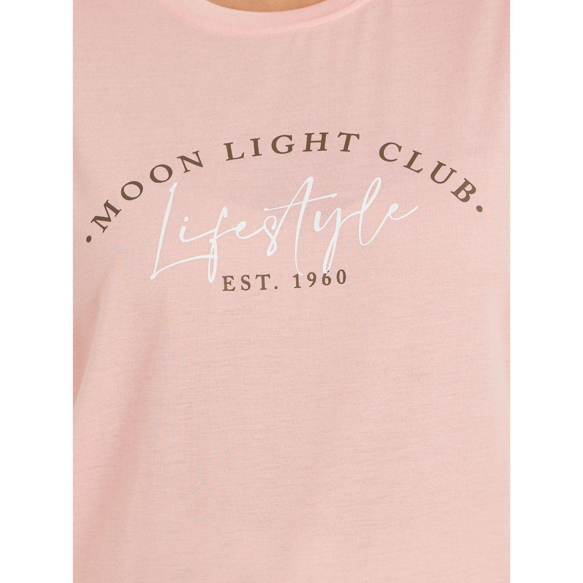 Styli Slogan Print Dropped Shoulder T-Shirt and All-Over Print Pyjama Set-women-clothing-nightwear-pyjamas-longsets-image-5