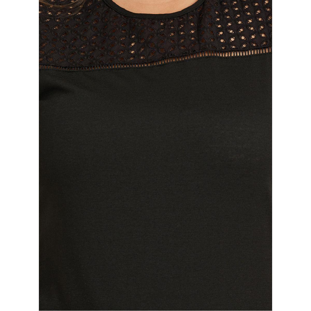 طقم بيجاما بمقاس كبير من بنطال وبلوزة مزينة بكرات بوم بوم-women-clothing-nightwear-pyjamas-longsets-image-4