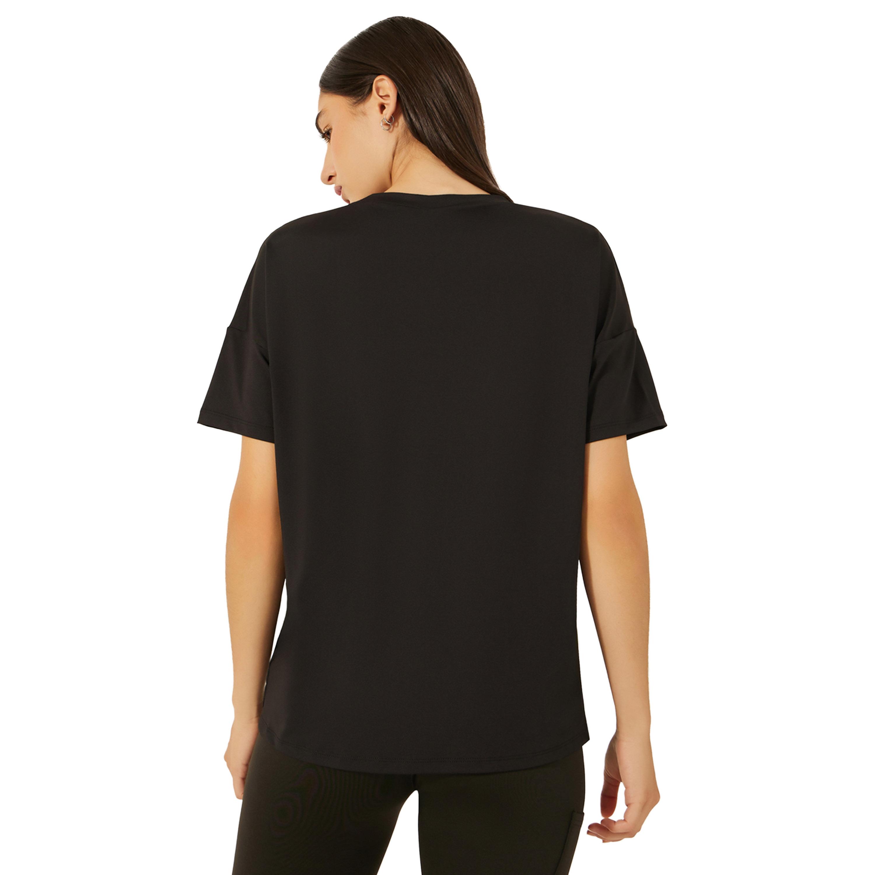 Styli Plain Side Slit Short Sleeve Top-men-clothing-sportswearandactivewear-tshirtsandpolos-image-5